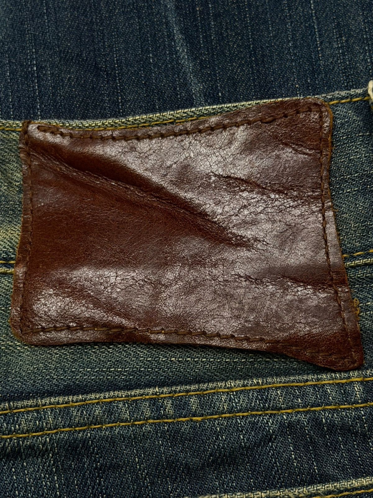 Japanese Brand Vintage Y2K Maraxia Bootcut Flared Denim | Vintage Fade W30 Size 30" / US 8 / IT 44 - 11 Thumbnail
