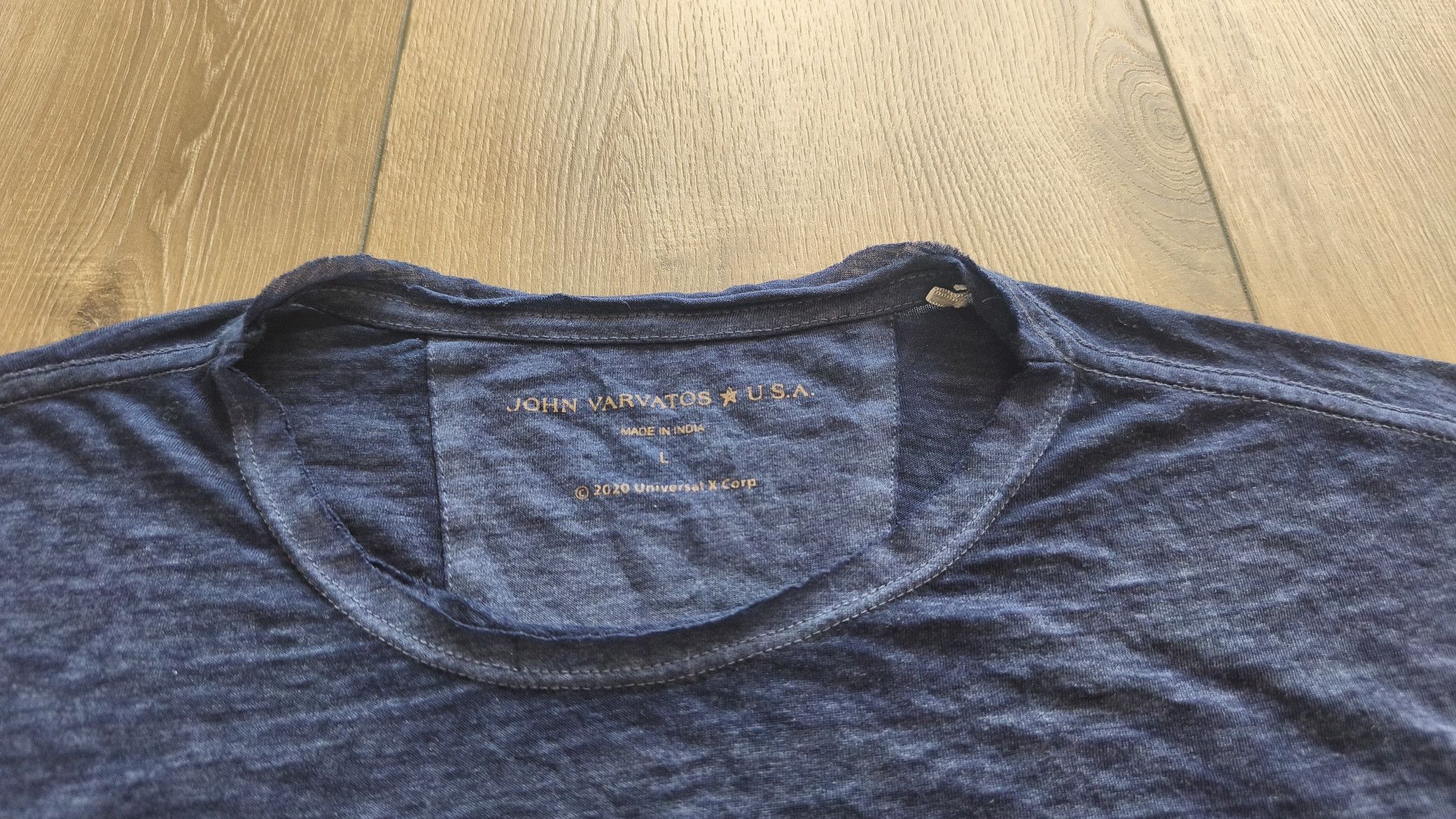 John Varvatos John Varvatos X I Must Not Think Bad Thoughts T-Shirt Size L Size US L / EU 52-54 / 3 - 2 Thumbnail