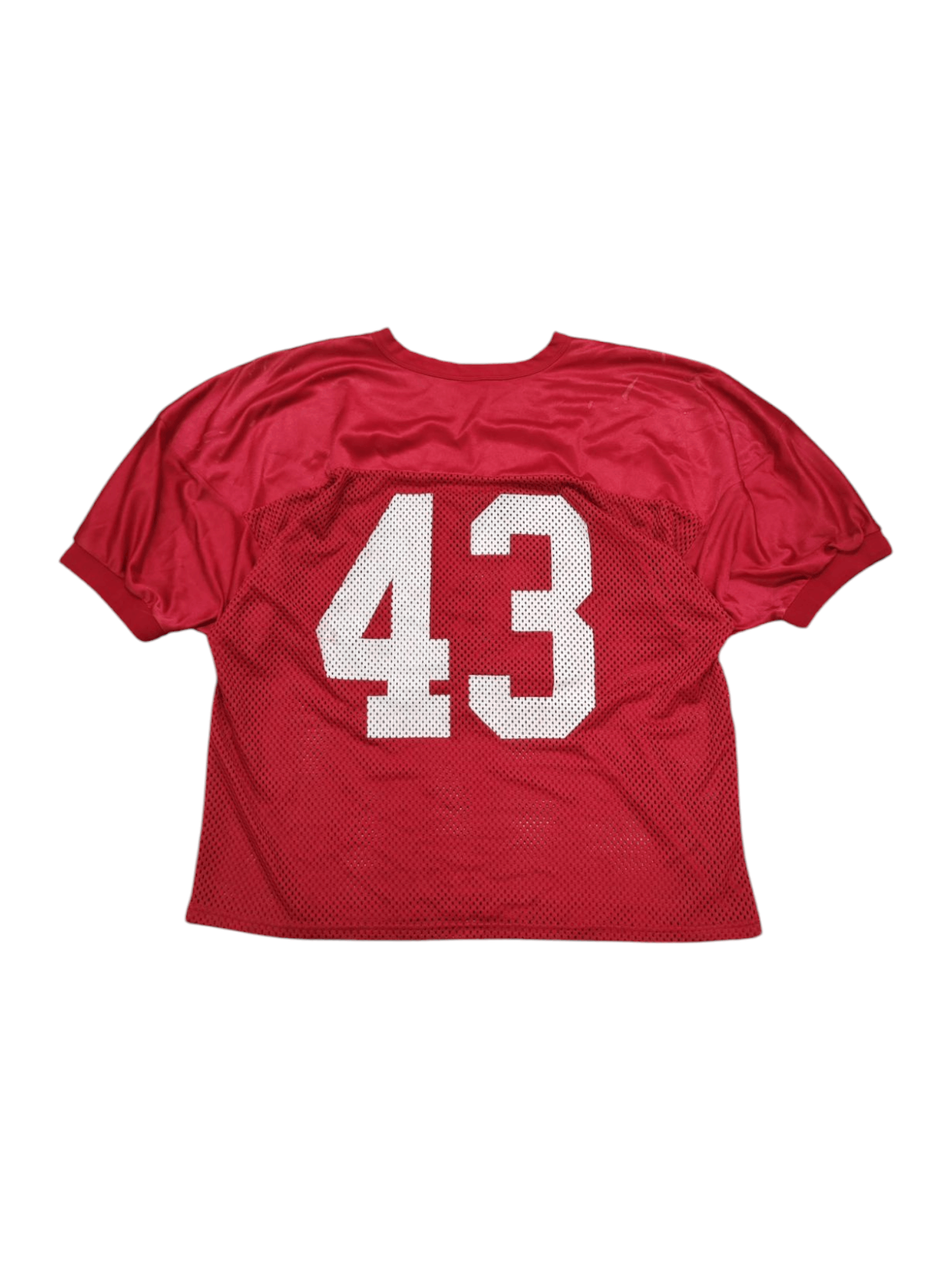 Russell Athletic × Vintage 1990s Russell Mesh Jersey Size US XL / EU 56 / 4 - 4 Thumbnail