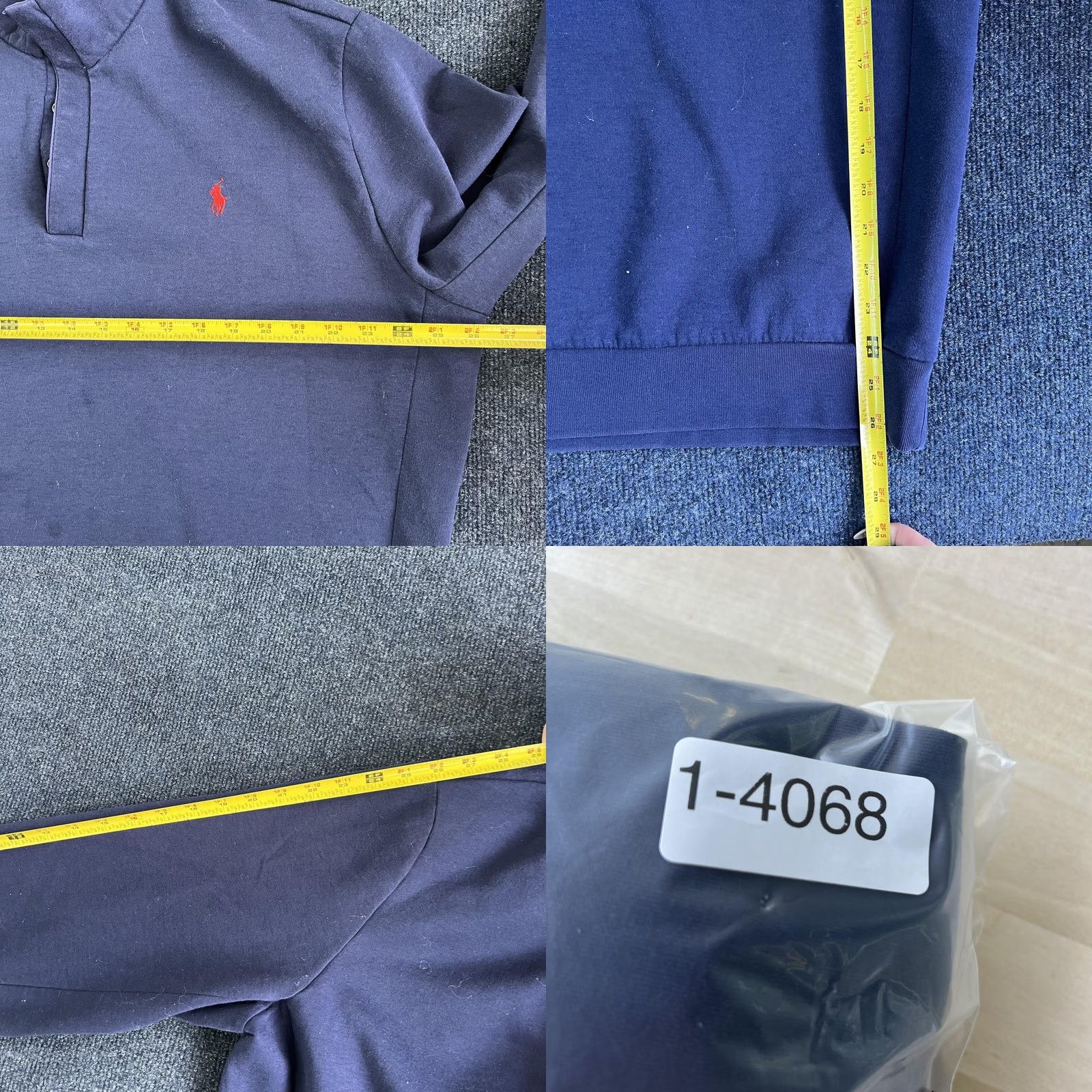 Polo Ralph Lauren Polo Ralph Lauren Sweatshirt Mens 2XL Blue Fleece Snap Henley Mock Neck Size US XXL / EU 58 / 5 - 8 Thumbnail