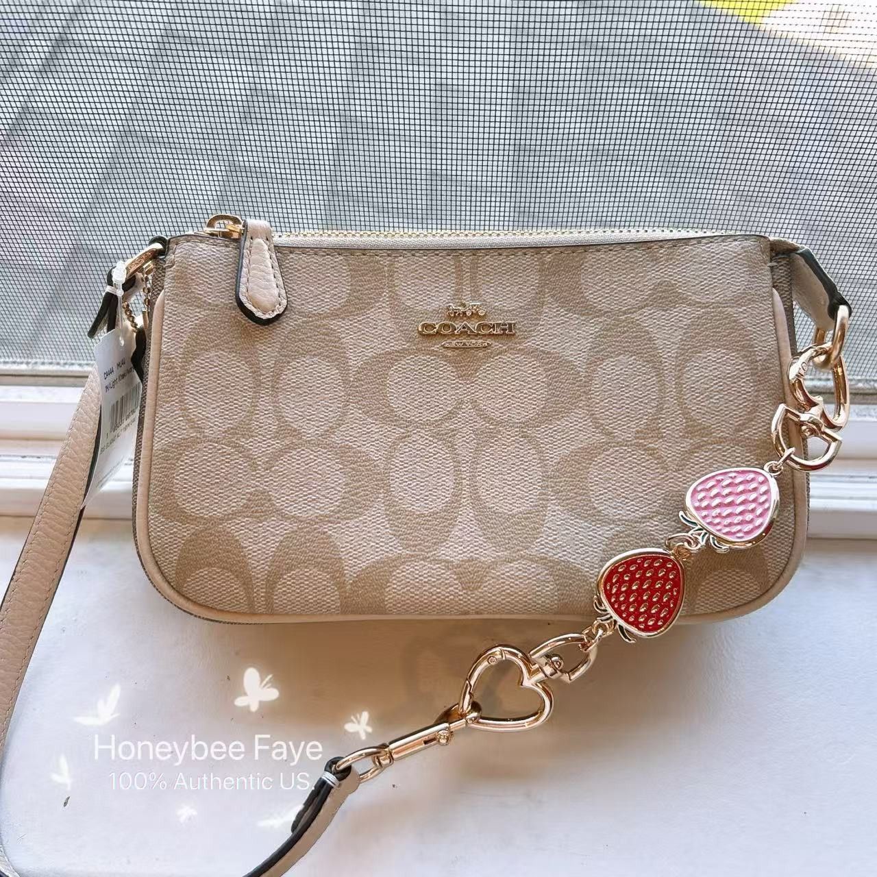 Coach Nolita 19 In Blocked Signature CA444 plus extended chain Size ONE SIZE - 2 Thumbnail
