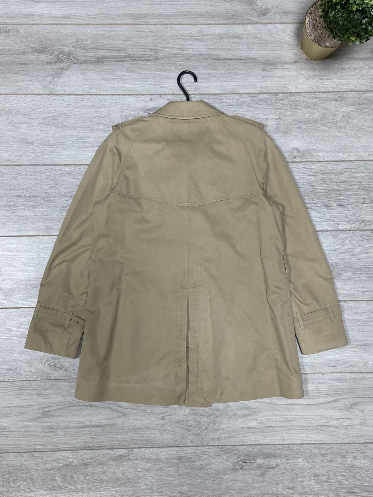 Burberry Burberry London England vintage nova check trench coat belt Size L / US 10 / IT 46 - 13 Thumbnail