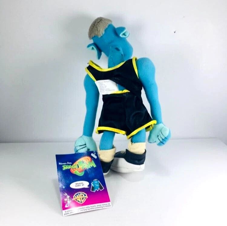 Vintage Vintage 1996 Space Jam Blanko Plush Monstars Jordan Size ONE SIZE - 4 Thumbnail
