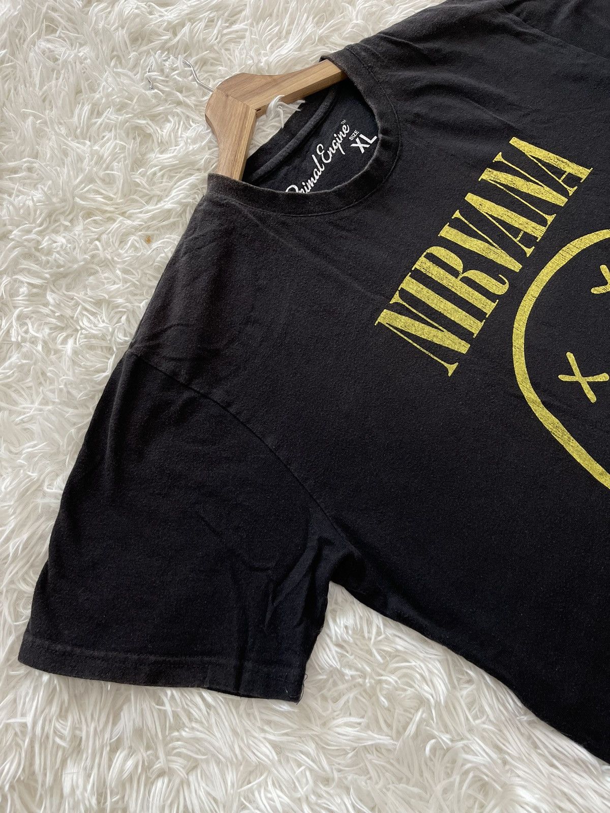Band Tees × Nirvana Y2k Nirvana Smile Band Tees Size US L / EU 52-54 / 3 - 3 Thumbnail