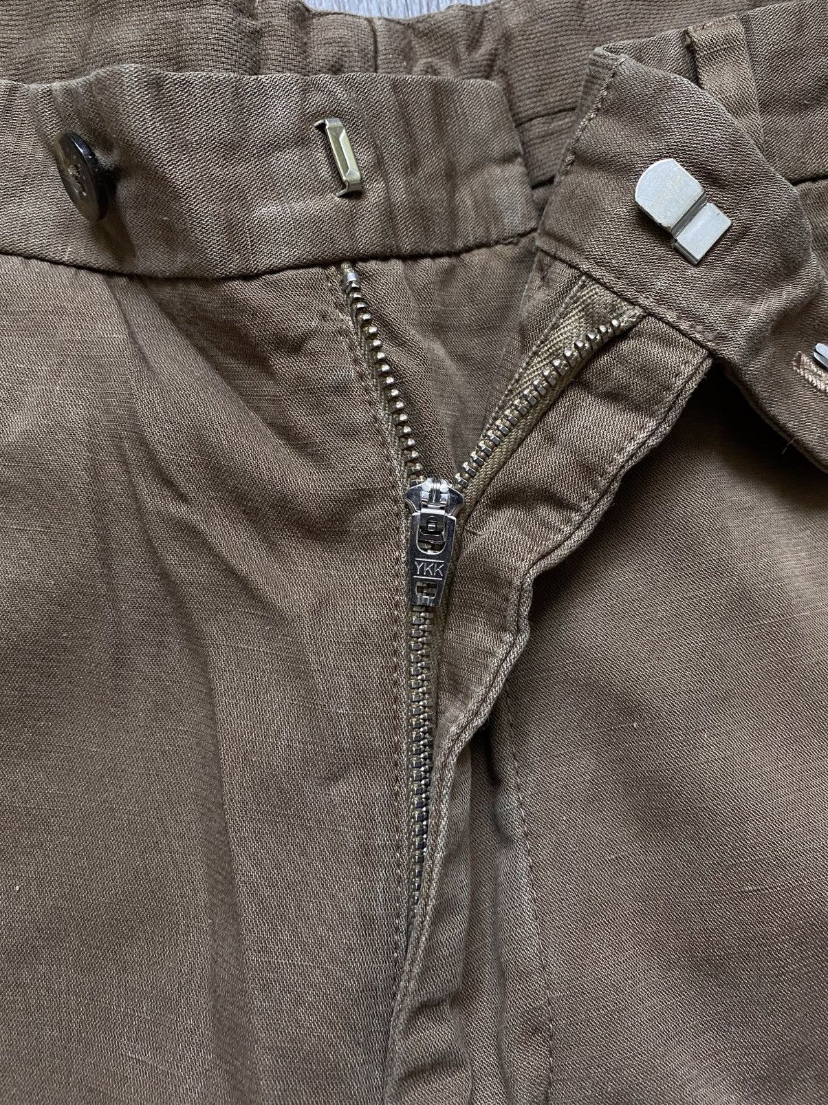 Loro Piana Loro Piana Chocolate Cotton Chino Pants Trousers Jeans Denim Size US 36 / EU 52 - 10 Thumbnail