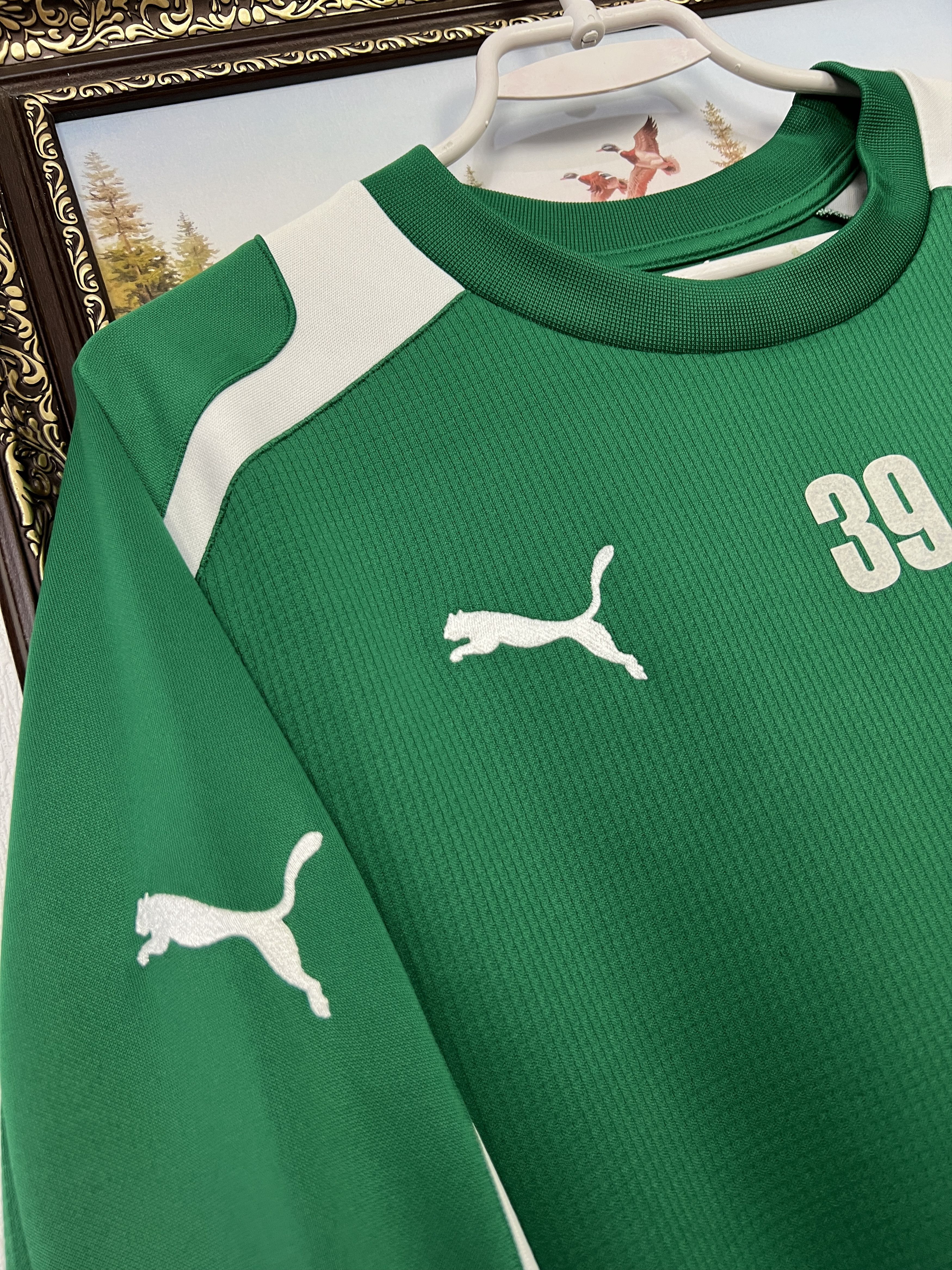 Puma Vintage Puma Obolon Kyiv Football Train Sweatshirt Soccer Size US M / EU 48-50 / 2 - 4 Thumbnail