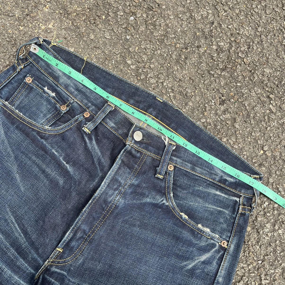 Levi's Vintage Clothing Levis LVC 501XX 66501 Big E Japan Selvedge Red Line Denim Size US 35 - 6 Thumbnail