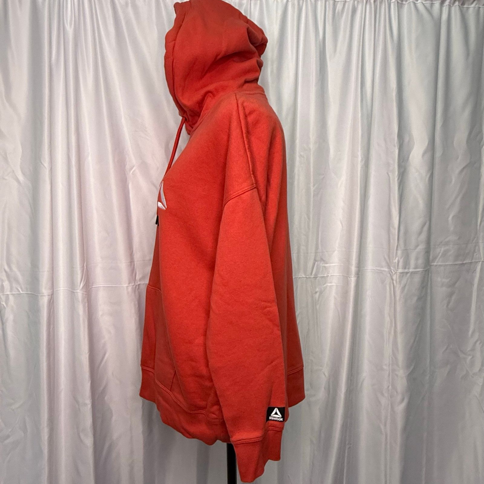 Reebok Reebok Red Hoodie Women’s Small Pullover Sweatshirt Size S / US 4 / IT 40 - 8 Thumbnail
