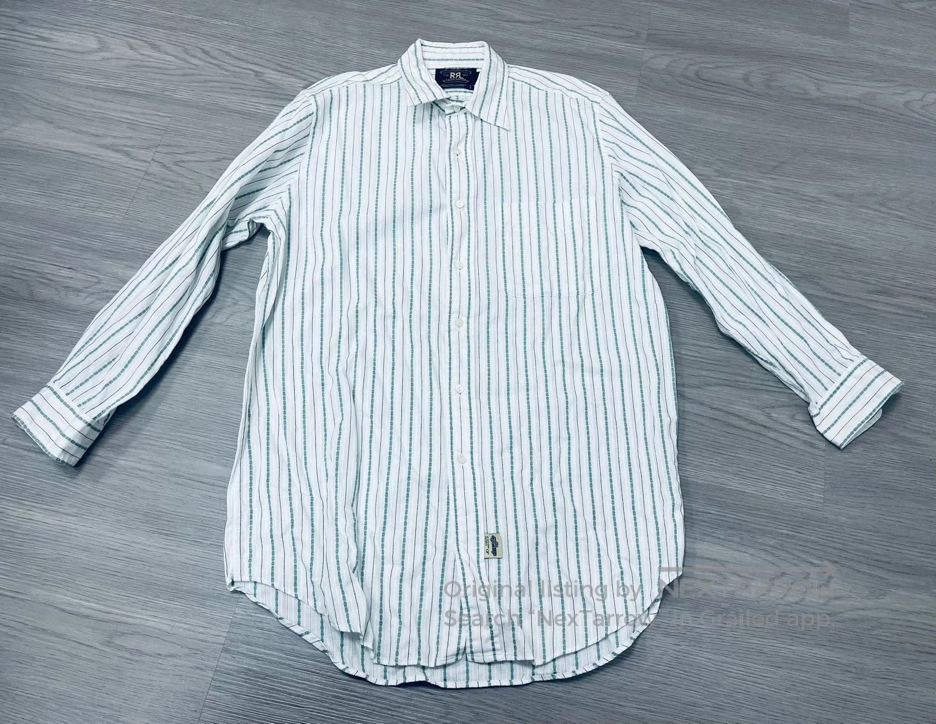 RRL Ralph Lauren RRL Vintage Embroidered Truck Logo Shirt. Size US M / EU 48-50 / 2 - 5 Thumbnail