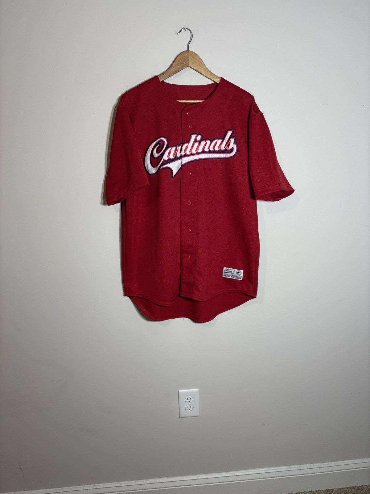 MLB Vintage True Fan MLB St Louis Cardinals Baseball Jersey Size US L / EU 52-54 / 3 - 1 Thumbnail
