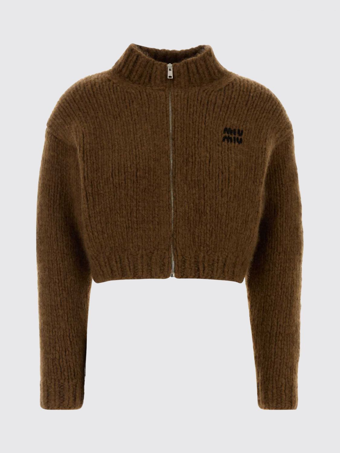 Miu Miu Miu Miu Sweater Woman Tobacco Size XS / US 0-2 / IT 36-38 - 1 Preview