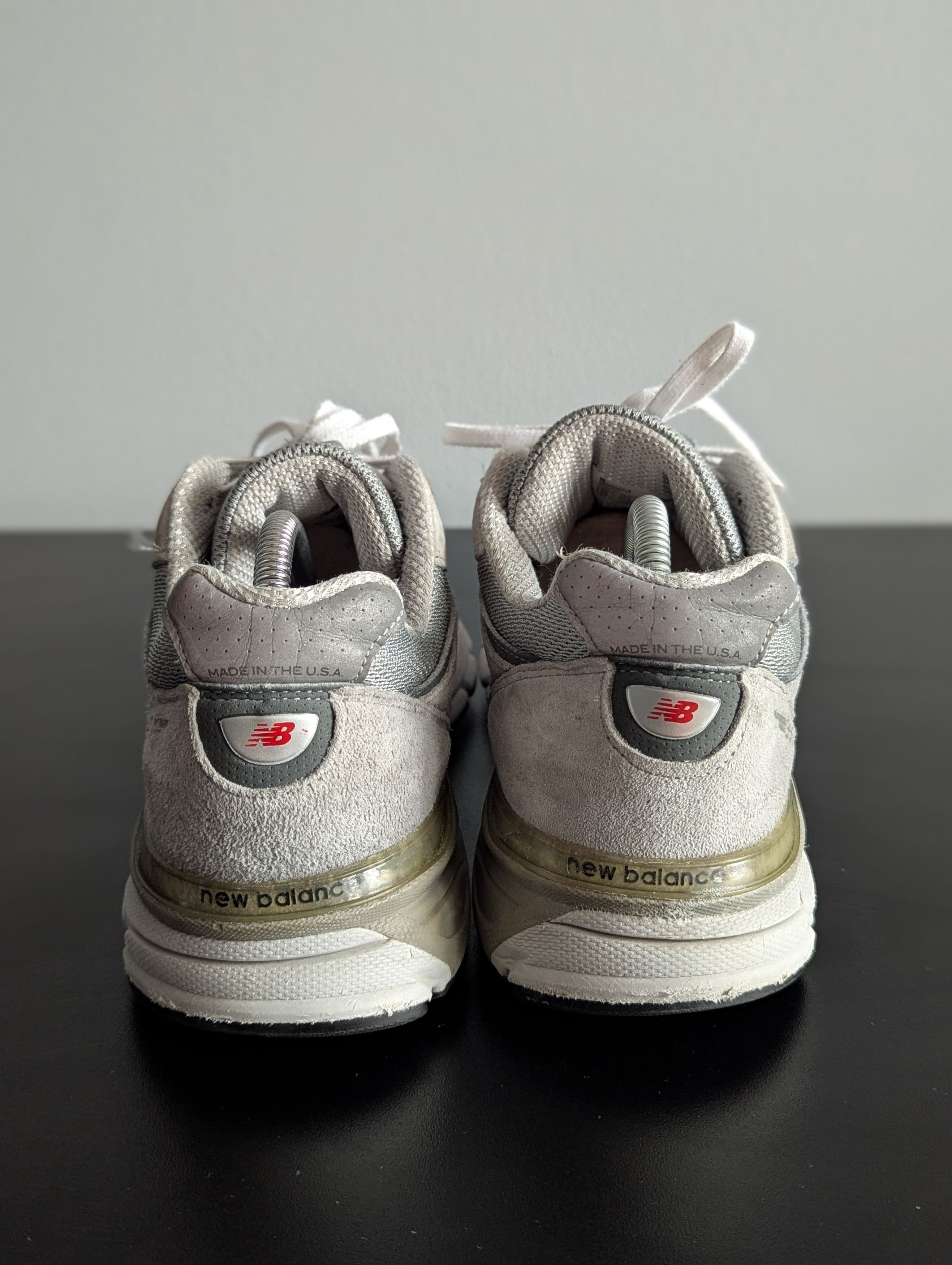 New Balance New Balance 990v4 Made In USA Silver Grey Black 990 993 Size US 9.5 / EU 42-43 - 2 Thumbnail