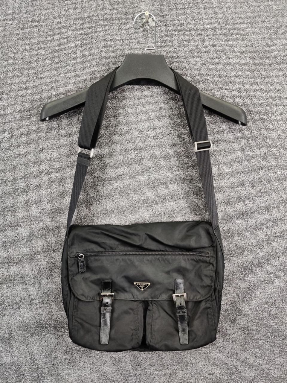 Prada Prada Bag Nylon Black Size ONE SIZE - 1 Thumbnail