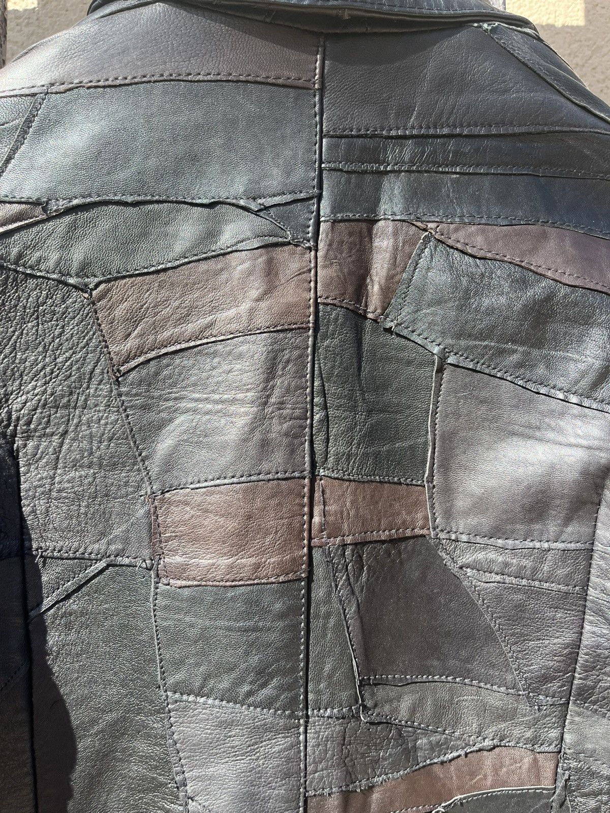 Other Leather patchwork jacket Size S / US 4 / IT 40 - 6 Thumbnail