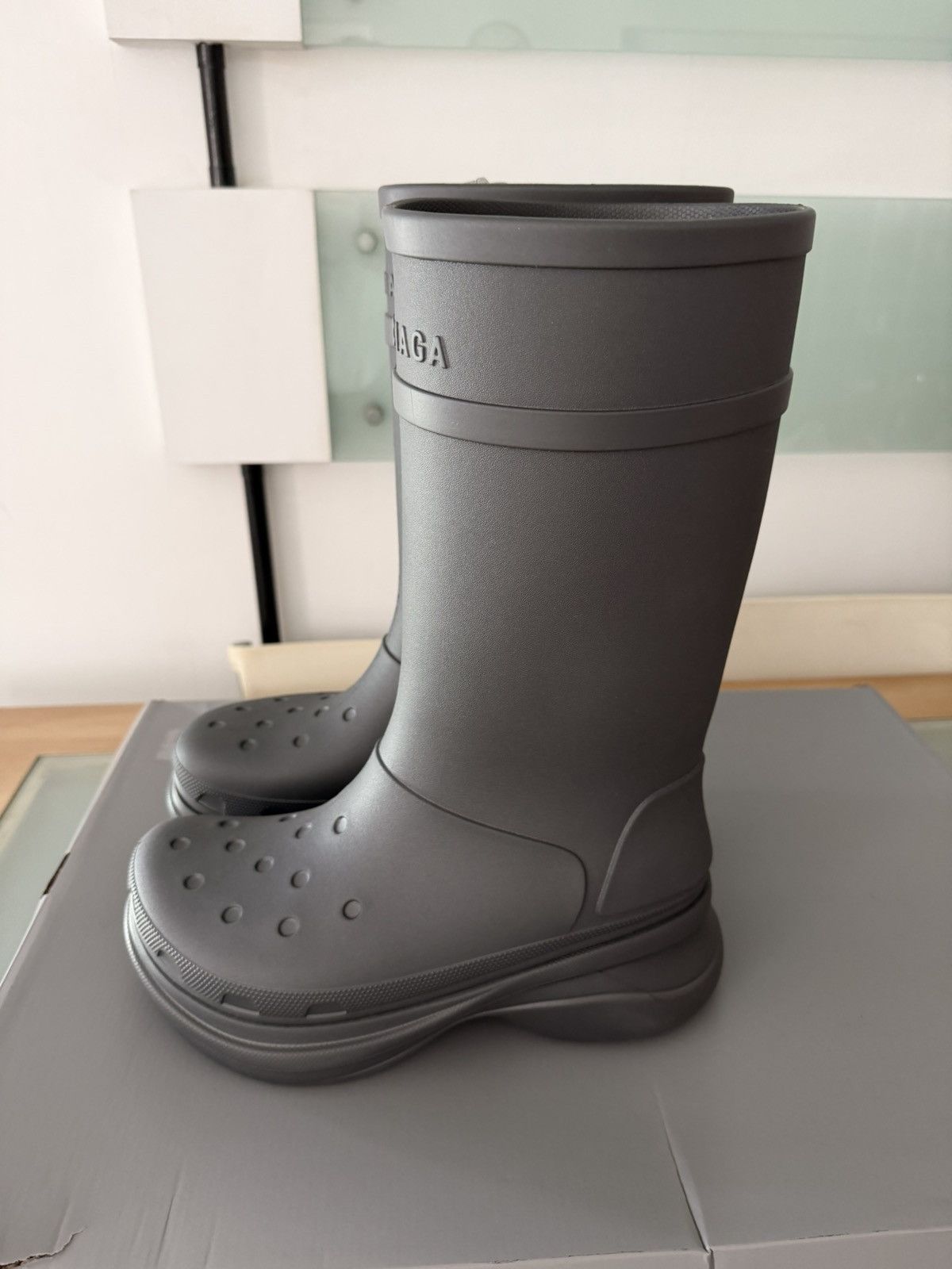 Balenciaga Crocs Clog boots Size US 11 / EU 44 - 4 Thumbnail