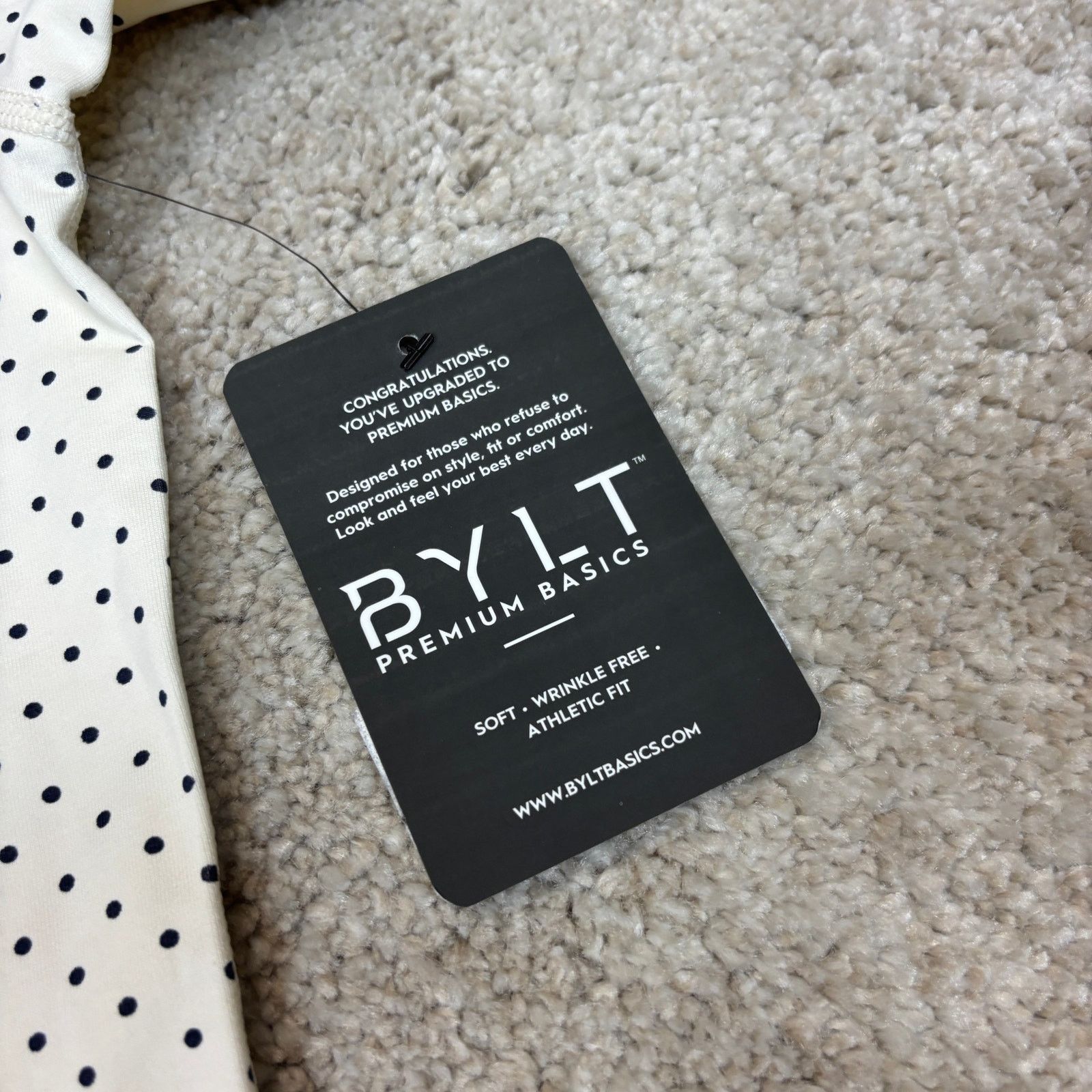 Other Bylt Drop Cut Lux Long Sleeve Polka Dot Shirt Men's Medium Size US M / EU 48-50 / 2 - 5 Thumbnail
