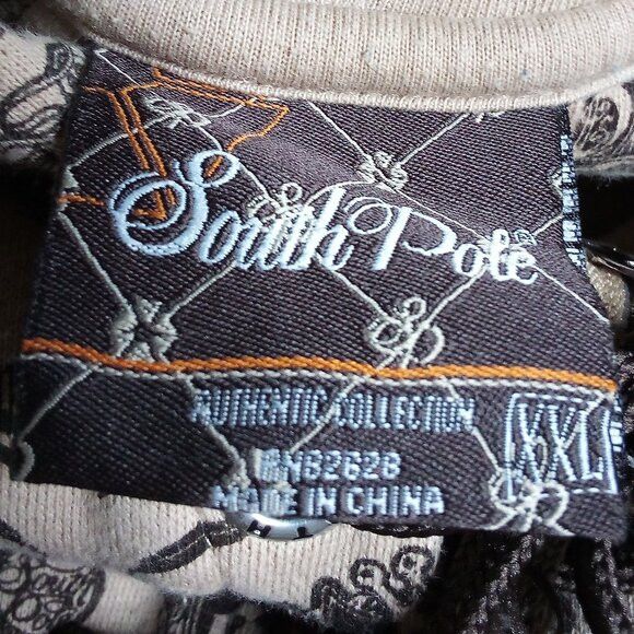 Southpole Vintage Y2K Southpole Emblem Zipper Hoodie Sweatshirt Size US XXL / EU 58 / 5 - 4 Thumbnail