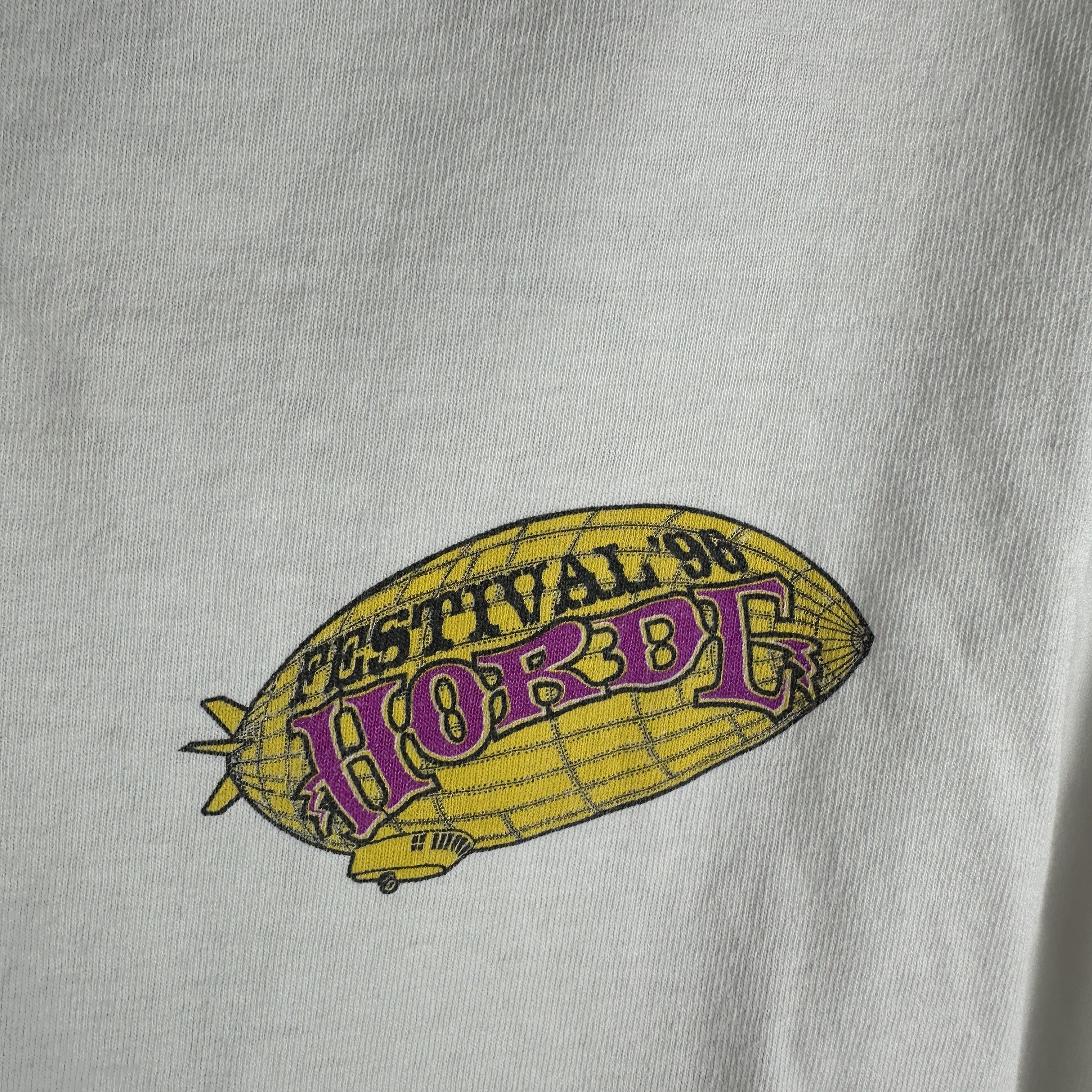Vintage 1996 Lenny Kravitz 311 King Crimson Horde Festival Tee Size US L / EU 52-54 / 3 - 3 Thumbnail