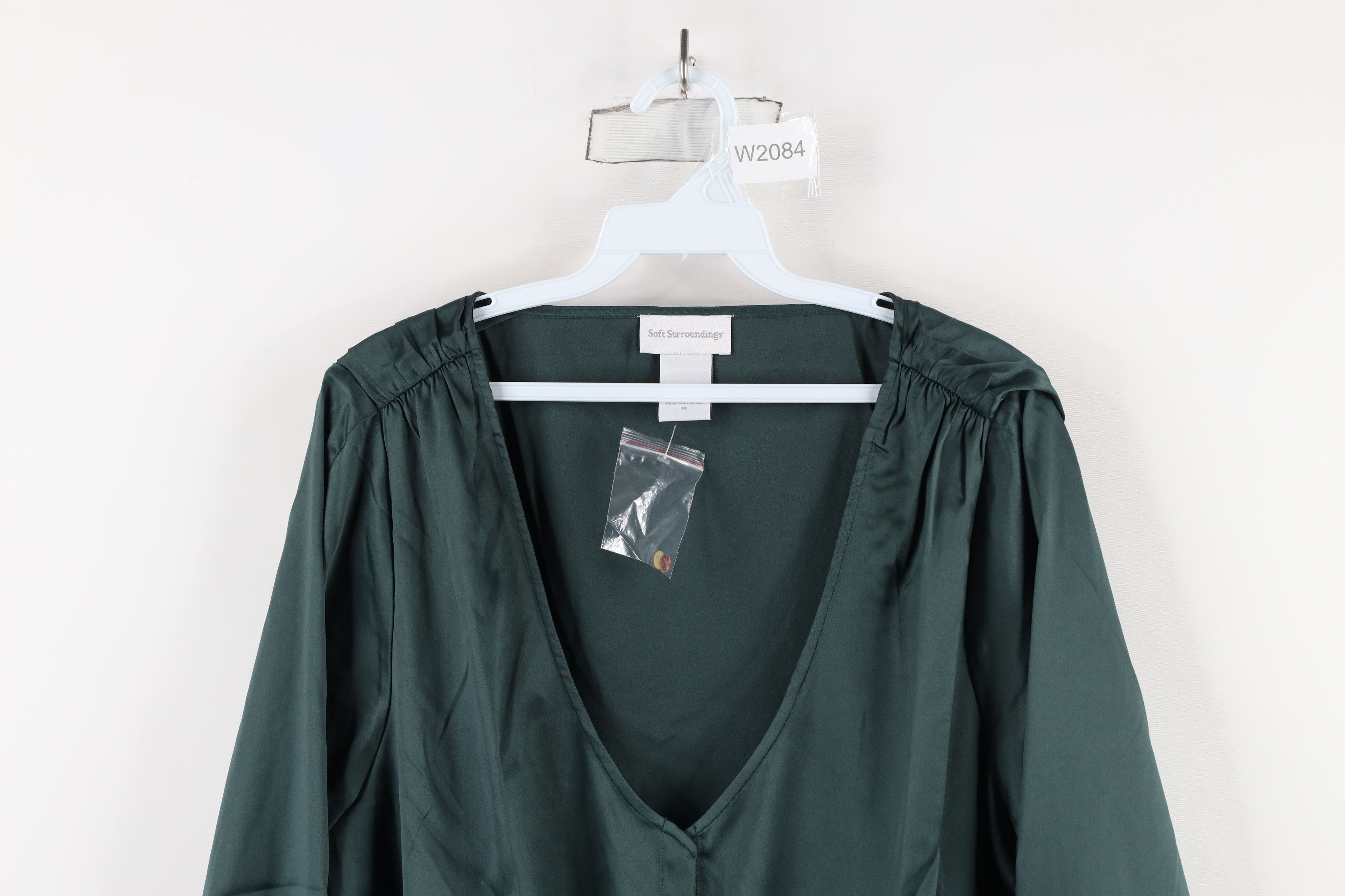 Vintage New Soft Surroundings Pullover Long Sleeve Blouse Top Size US XL / EU 56 / 4 - 2 Thumbnail