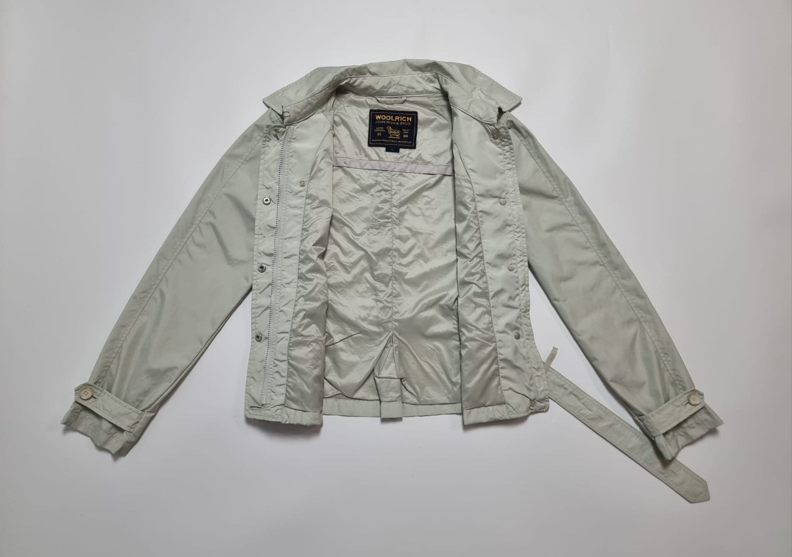 Woolrich Woolen Mills Woolrich short belted field jacket L womens ecru Size M / US 6-8 / IT 42-44 - 11 Thumbnail