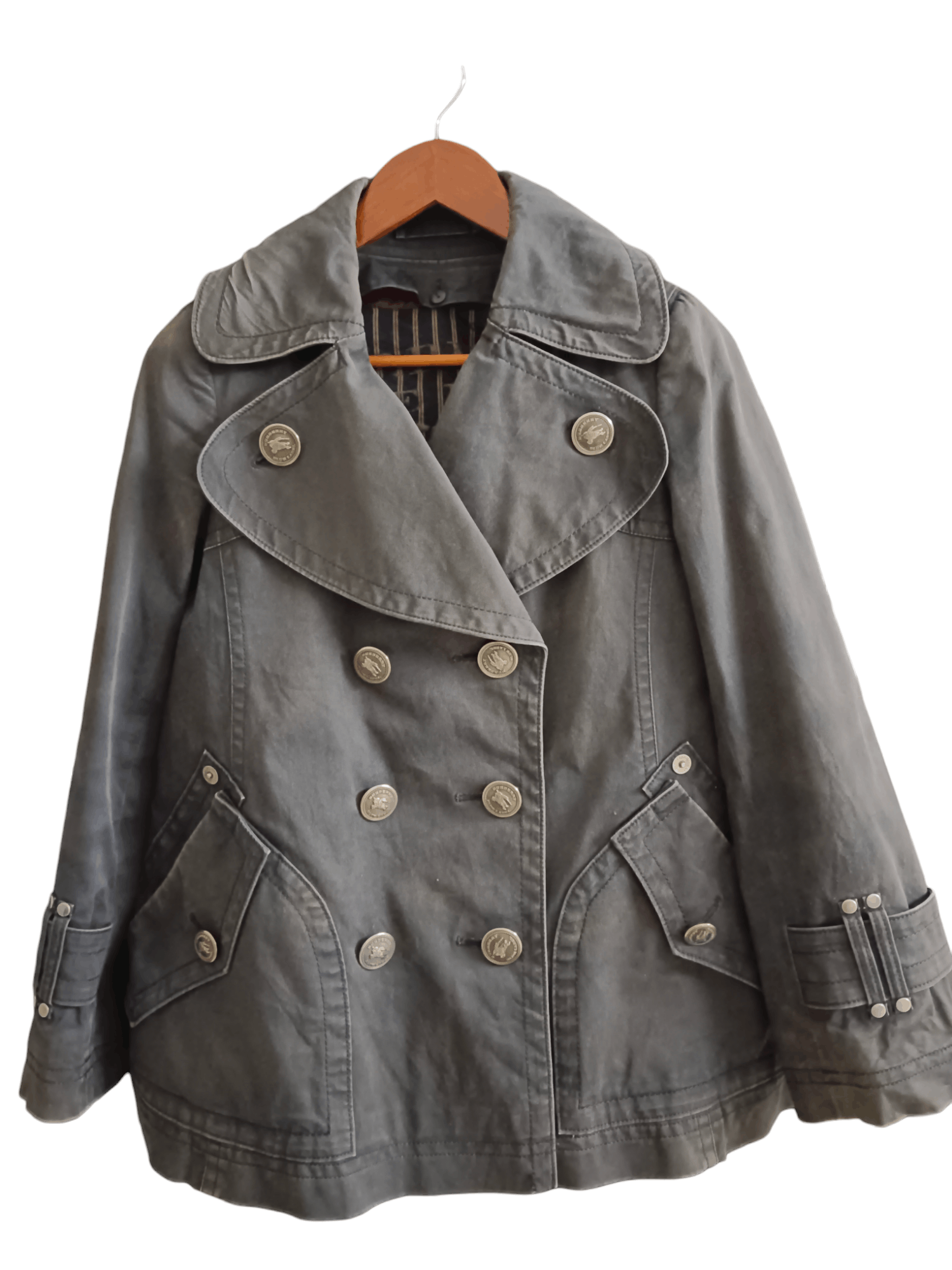 Burberry Vintage Burberry Double-Breasted Trench Coat Size M / US 6-8 / IT 42-44 - 15 Thumbnail