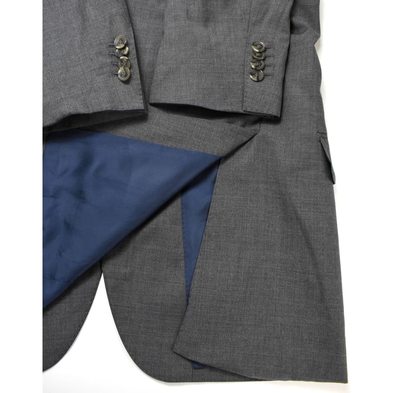 Suitsupply Suitsupply Pure Wool Super 110's Blazer Men's UK 40 Single Breasted Jacket Grey Size 40R - 5 Thumbnail