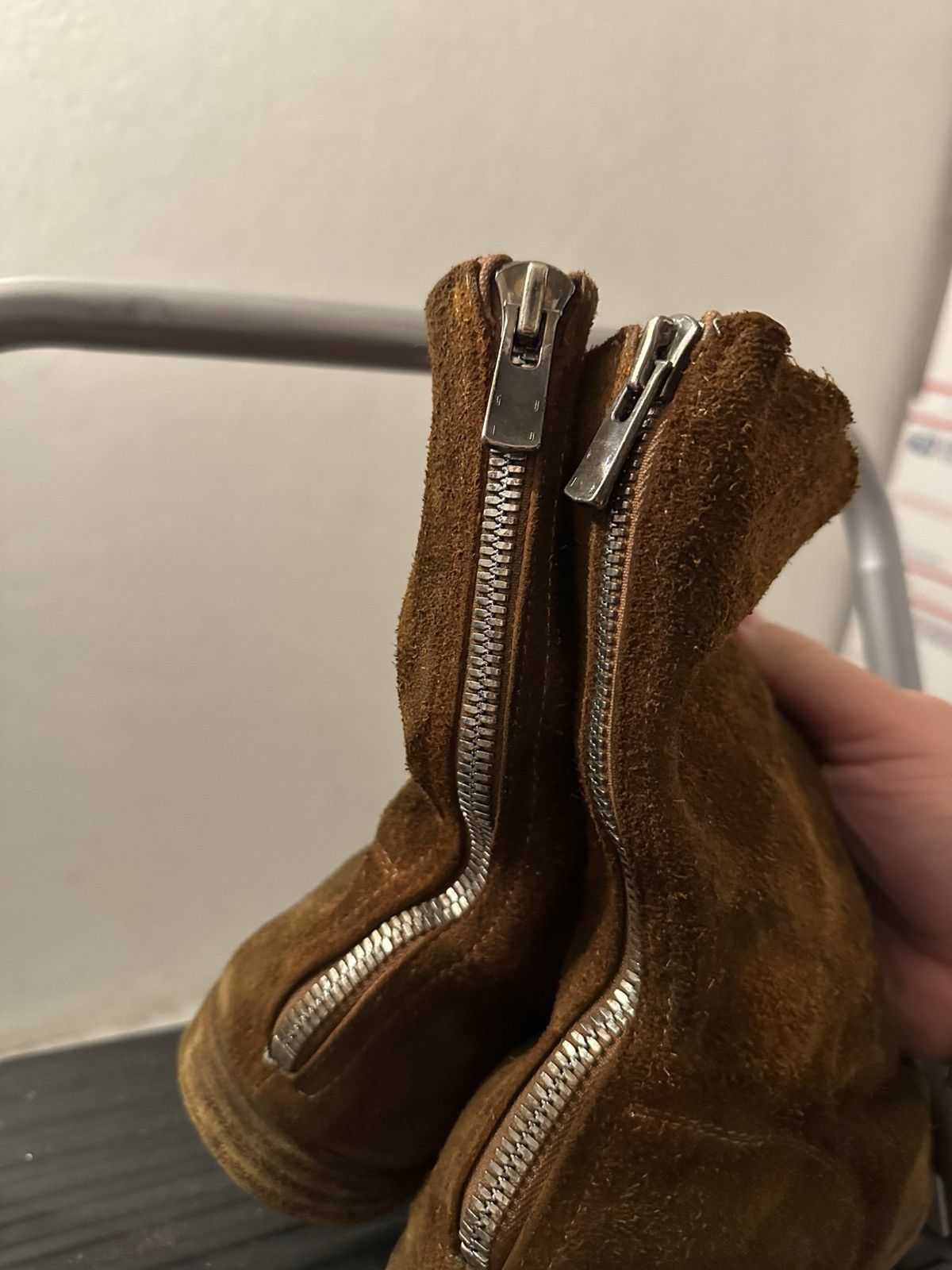 Guidi Cowboy guidi : 986 in reverse buffalo suede IT46/US13 Size US 13 / EU 46 - 4 Thumbnail