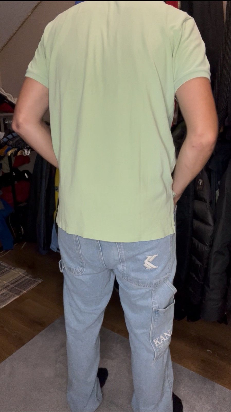 JNCO Vintage Crazy Karl Kani Baggy Jeans Size US 32 / EU 48 - 2 Thumbnail