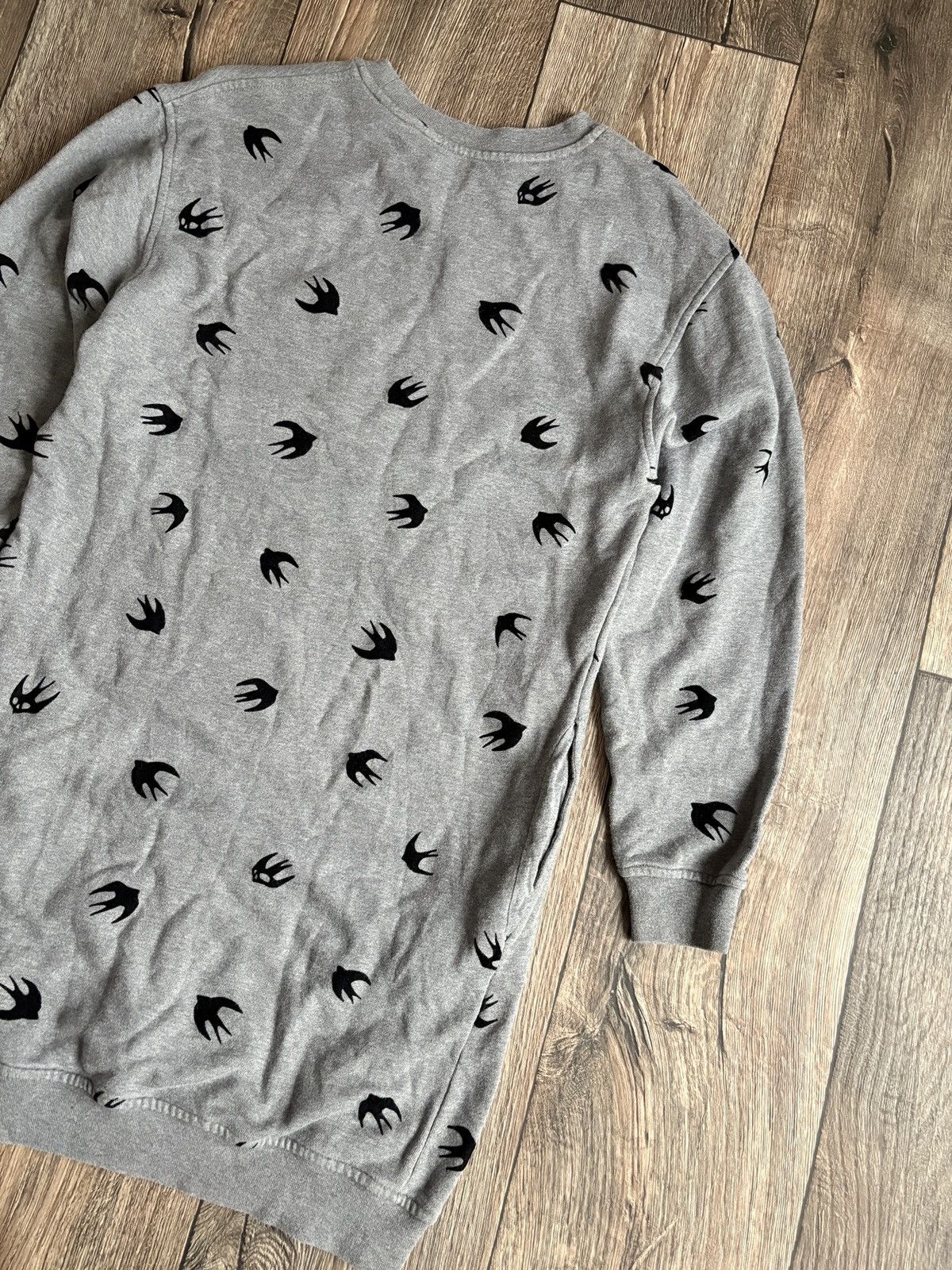 Alexander McQueen Alexander McQueen Swallow Long Dress Sweatshirt All over Size S / US 4 / IT 40 - 12 Thumbnail