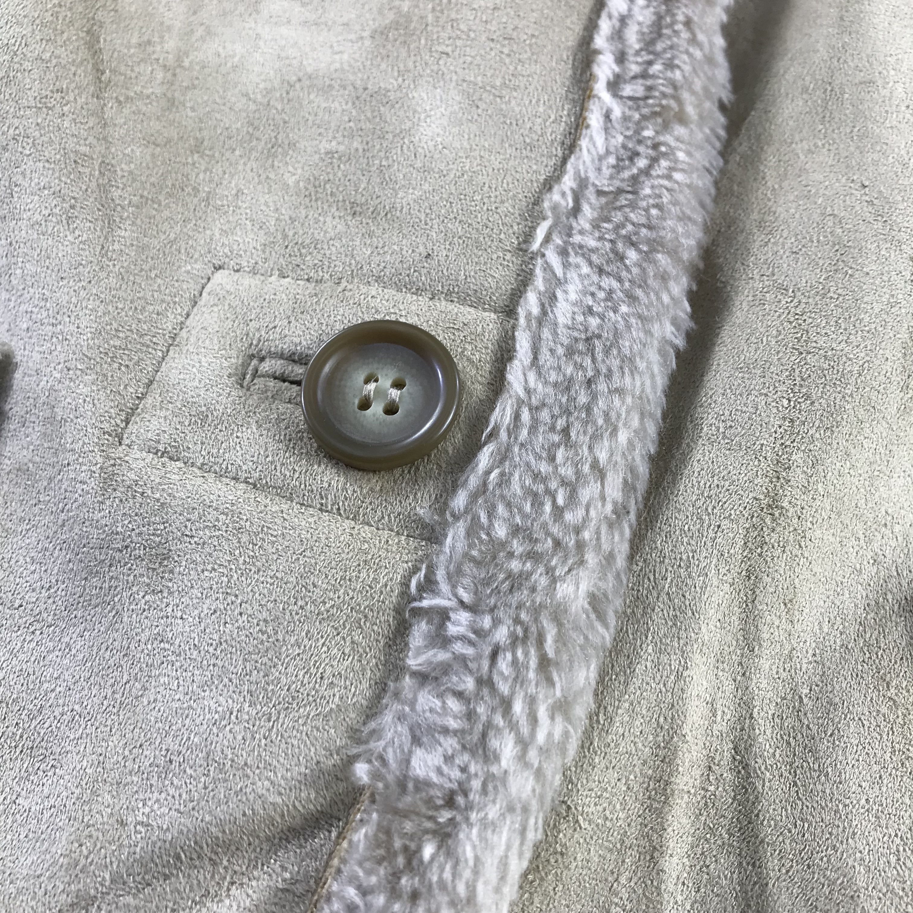 Comme Ca Ism Vintage Comme Ca Ism Faux Suede Jacket Faux Fur Jacket Size US S / EU 44-46 / 1 - 5 Thumbnail