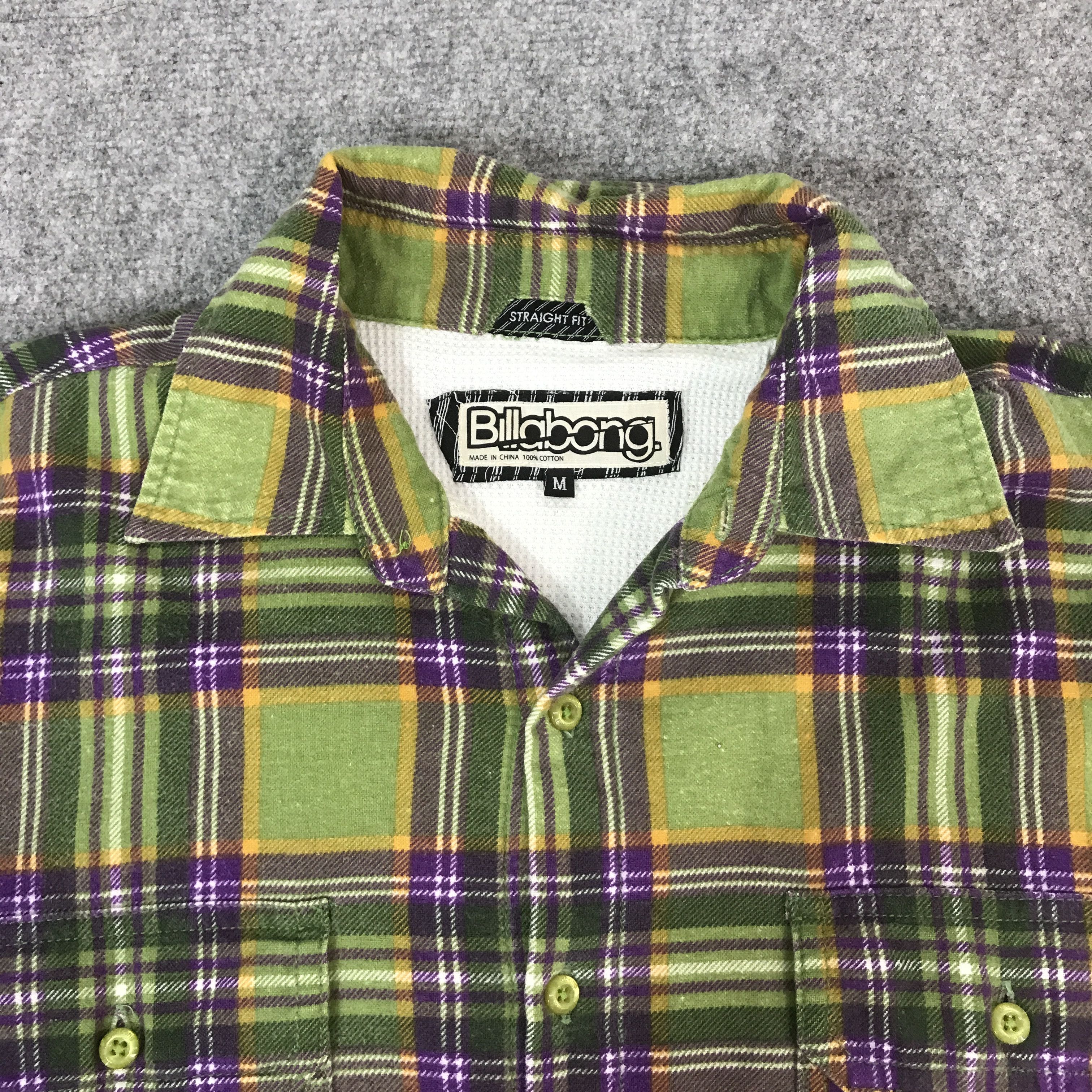 Billabong BILLABONG TARTAN BUTTON UP SHIRT K62B16 Size US M / EU 48-50 / 2 - 10 Thumbnail
