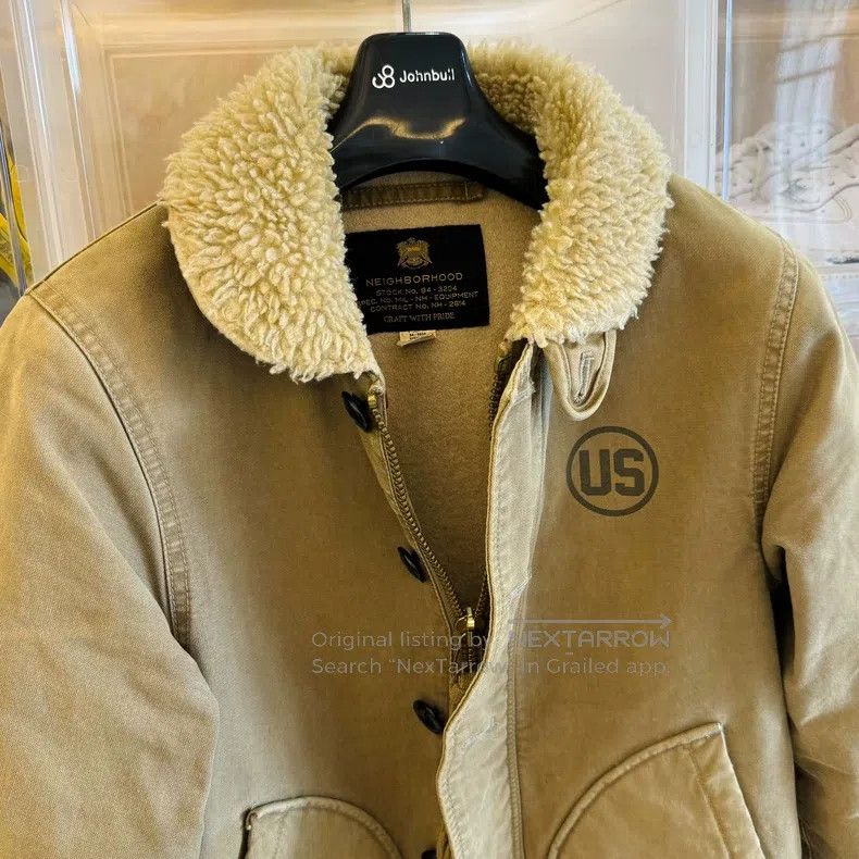 Neighborhood Neighborhood Distressed Wool Jacket Sailor Jacket Size US S / EU 44-46 / 1 - 2 Thumbnail