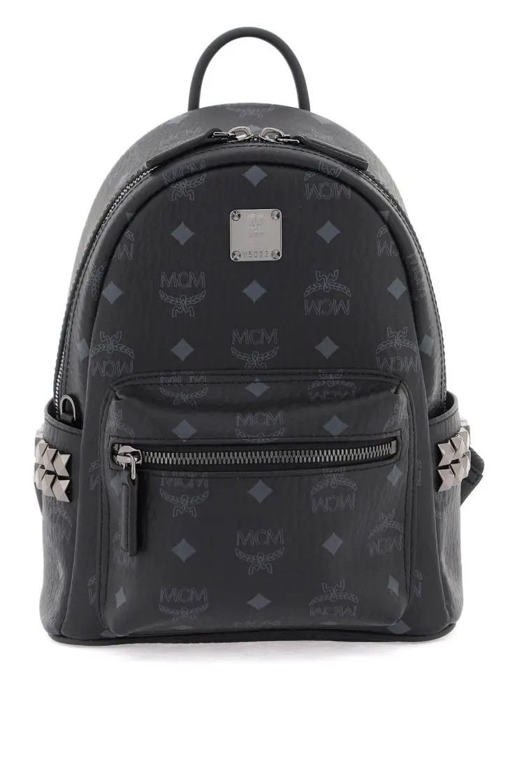 image of MCM O1S22I1N0324 Size-Os Stark Mini Backpack In Black, Men's