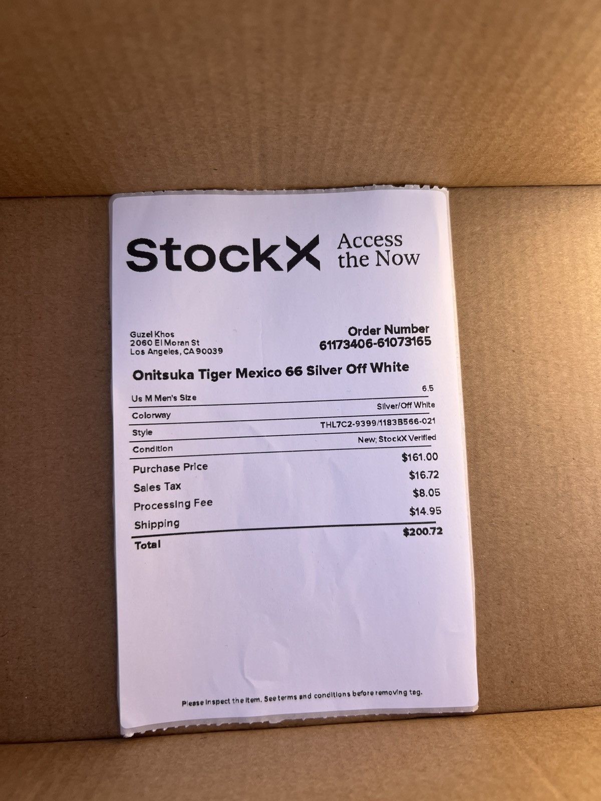 Onitsuka Tiger Onitsuka Tiger Mexico 66 Silver Off White Total 6.5 Size US 6.5 / IT 36.5 - 7 Thumbnail