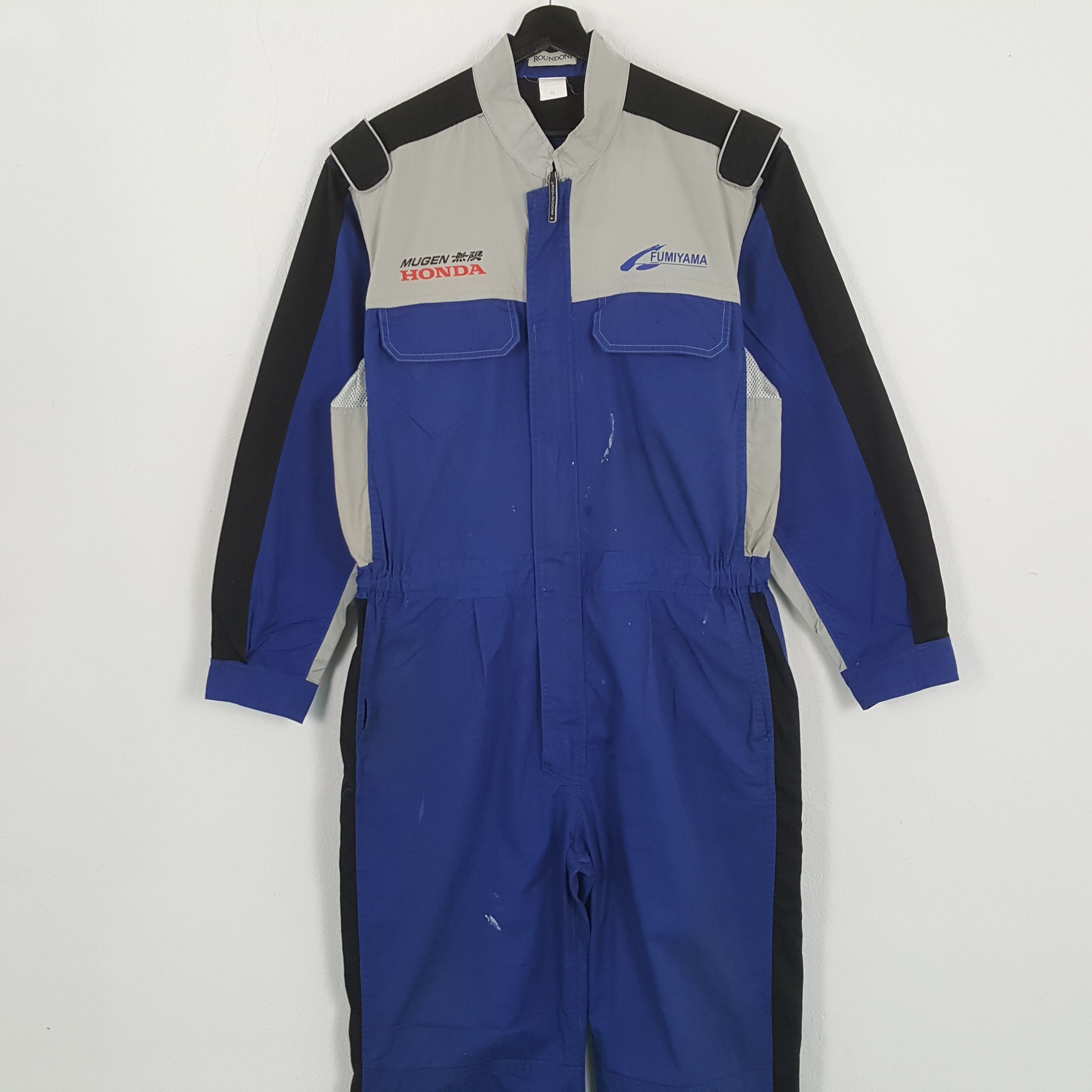 Vintage MUGEN HONDA Motorsports Custom Coverall Jacket Size US L / EU 52-54 / 3 - 5 Thumbnail