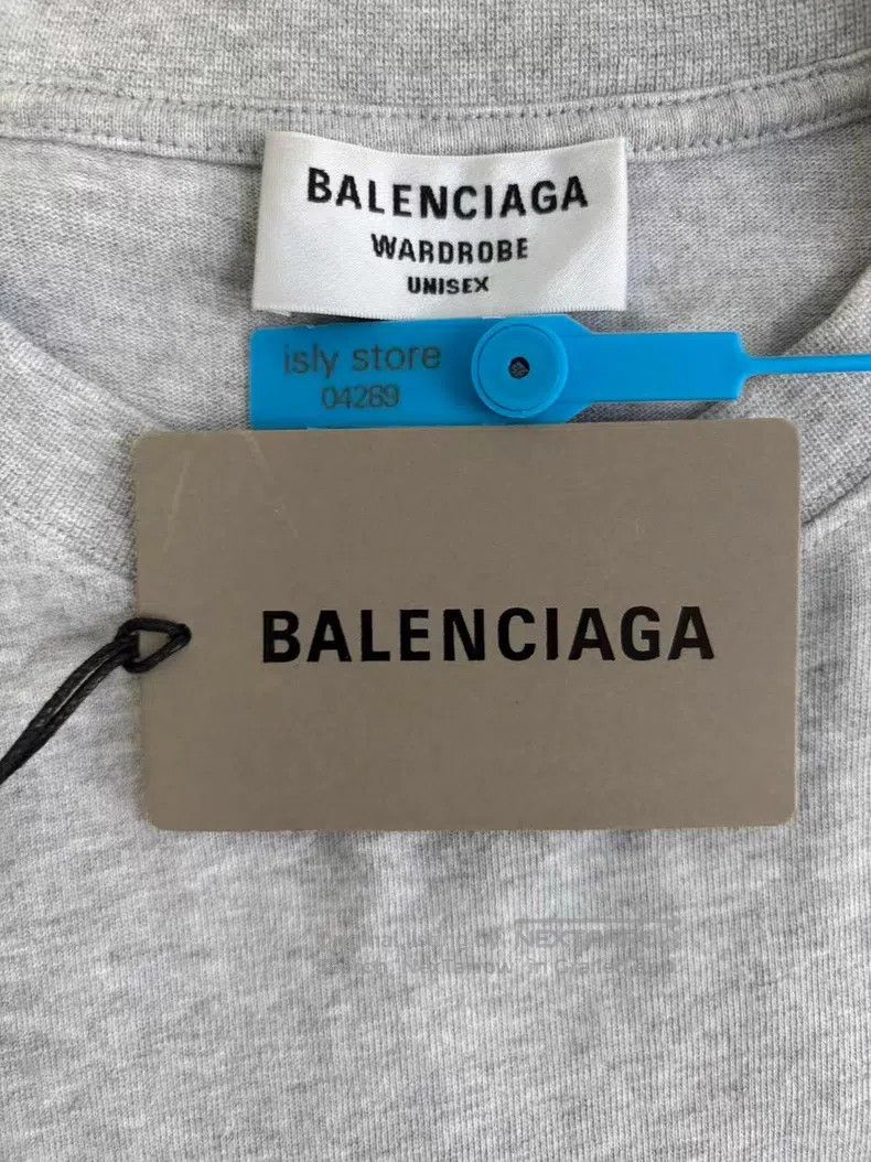 Balenciaga Balenciaga Logo Printed Short Sleeve T-Shirt Size US S / EU 44-46 / 1 - 4 Thumbnail