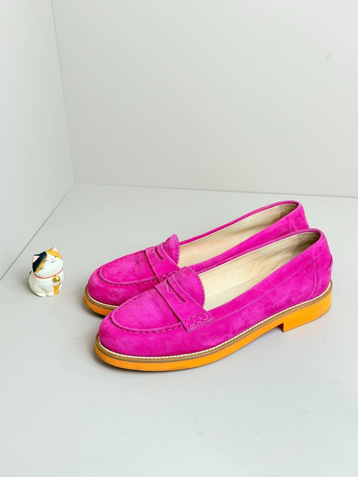 Tod's Tod's Suede Pink Lowtop Sneakers us_7-5 Women Size US 7.5 / IT 37.5 - 1 Thumbnail