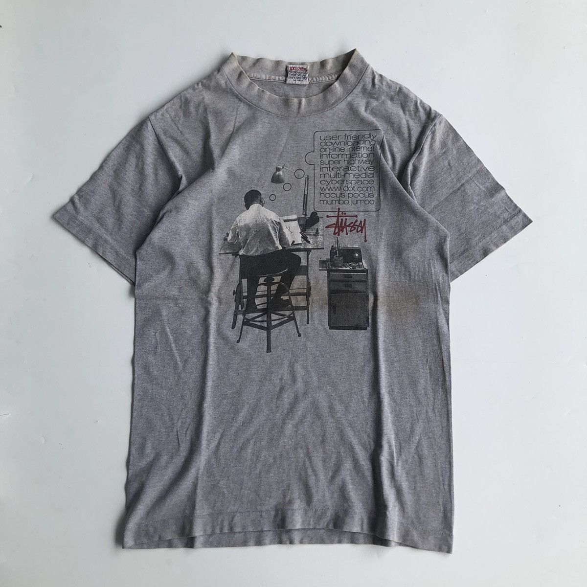 Stussy × Vintage 90's hocus pocus mumbo jumbo stussy tees Size US S / EU 44-46 / 1 - 1 Thumbnail