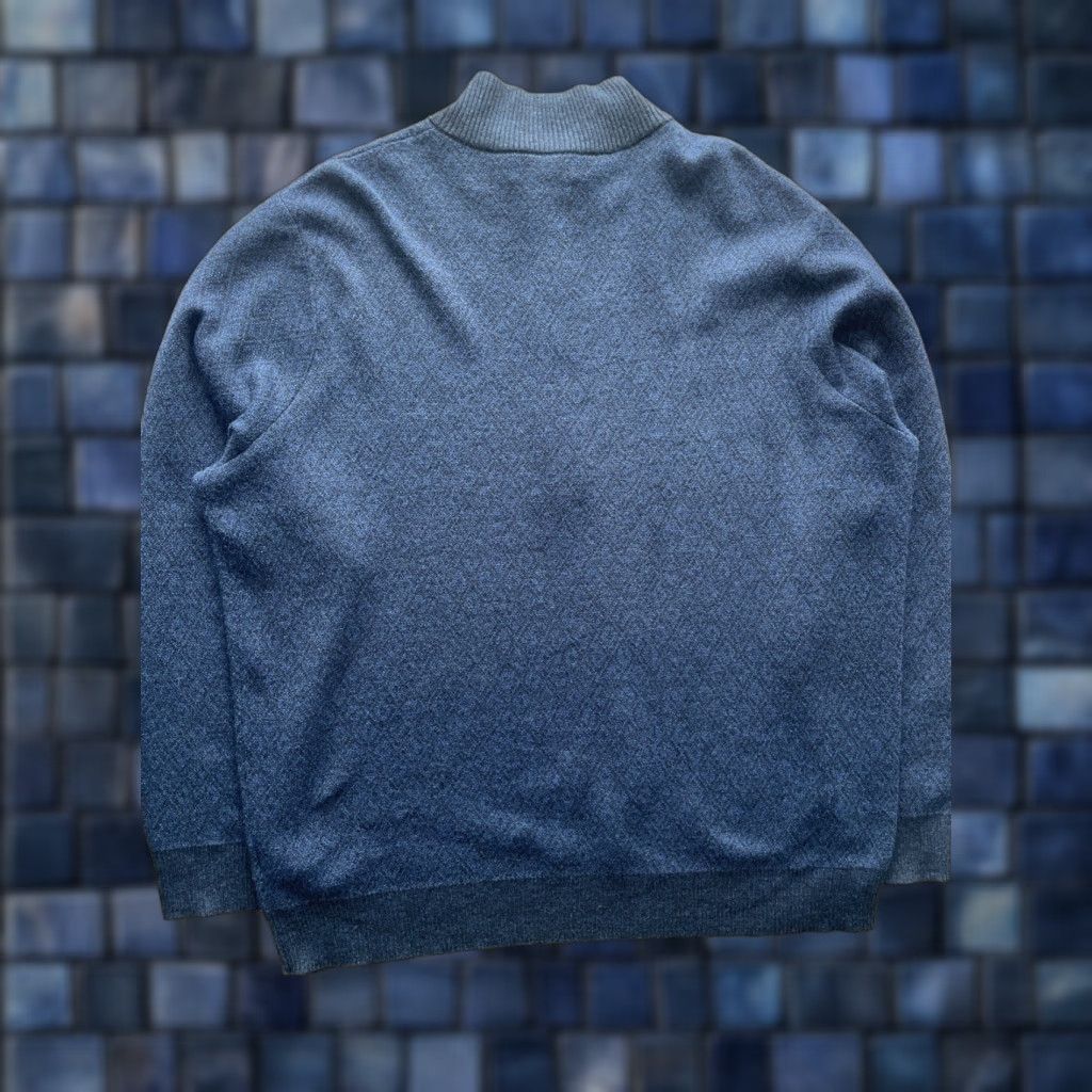 Vineyard Vines Vineyard Vines 1/4 Zip Merino Wool Pullover Mens XL Blue Sweatshirt Shirt Size US XL / EU 56 / 4 - 1 Thumbnail