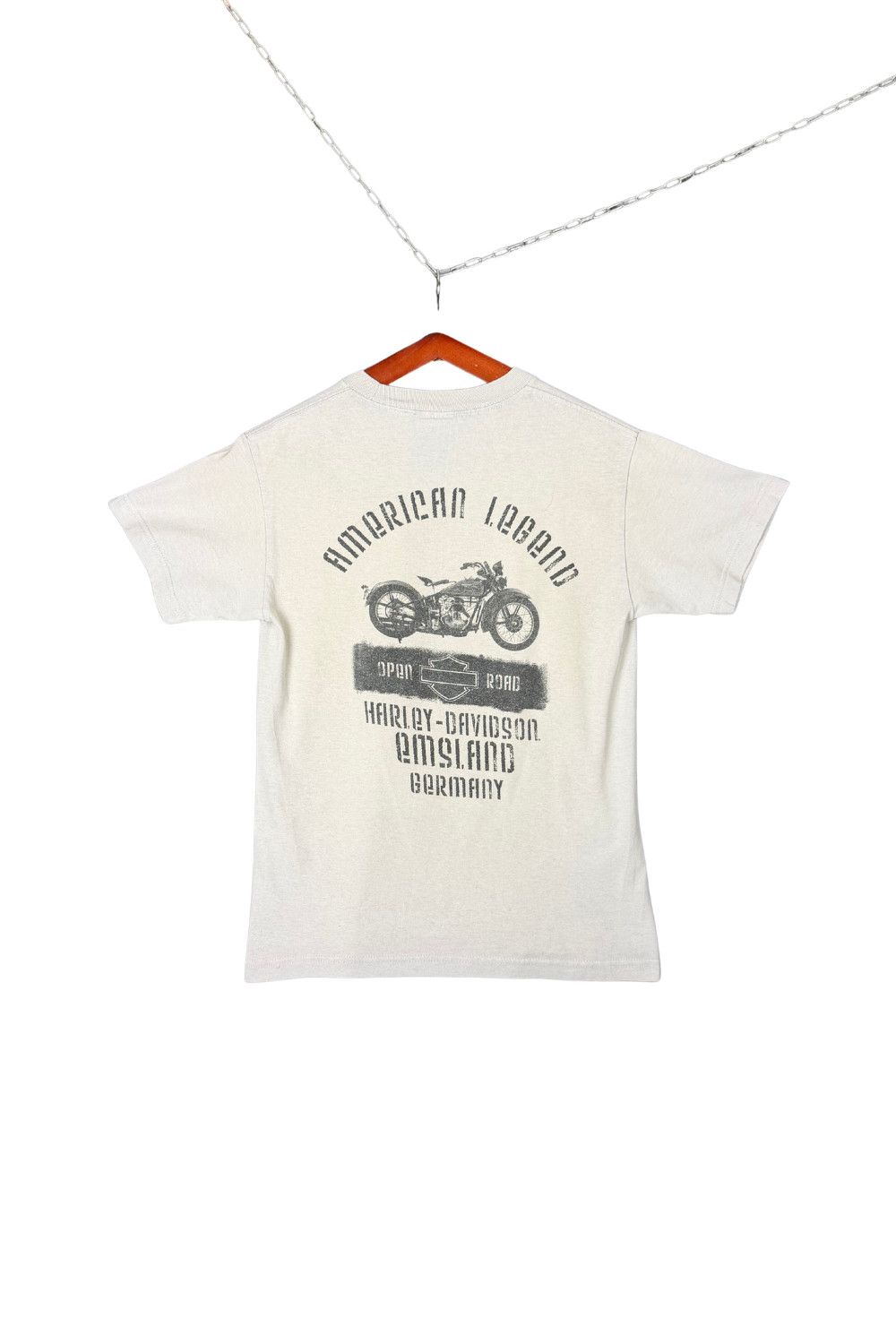 Harley Davidson 2017 Harley Eagle Dealer Tee Emsland Germany Biker T Shirt Size US S / EU 44-46 / 1 - 2 Thumbnail