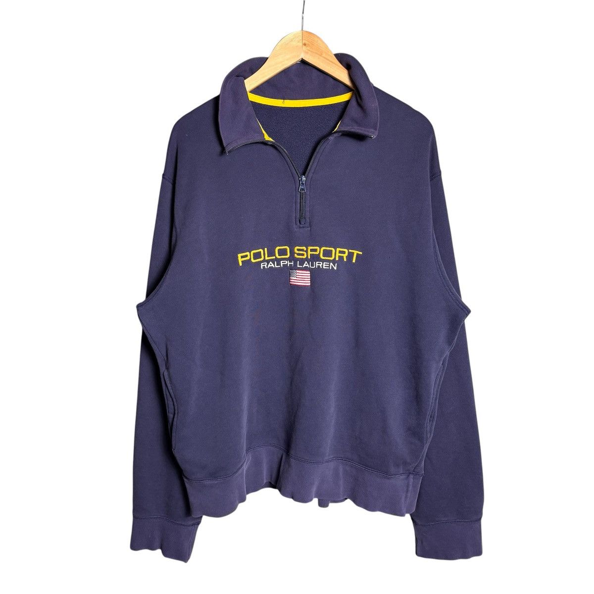 トップス 90s Polo Sports Ralph Lauren zip hoodie Polo Ralph Lauren Vintage 90s Polo Ralph Lauren K swiss Hoodie