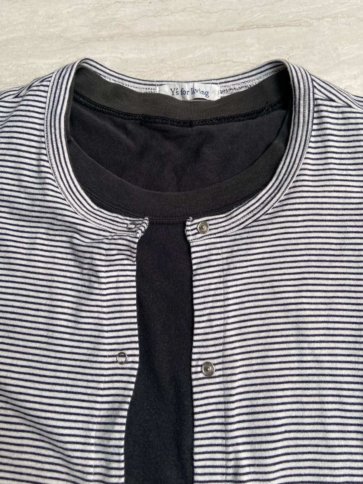 Y's × Yohji Yamamoto Y’S FOR LIVING T-shirt Cardigan Size US S / EU 44-46 / 1 - 10 Thumbnail