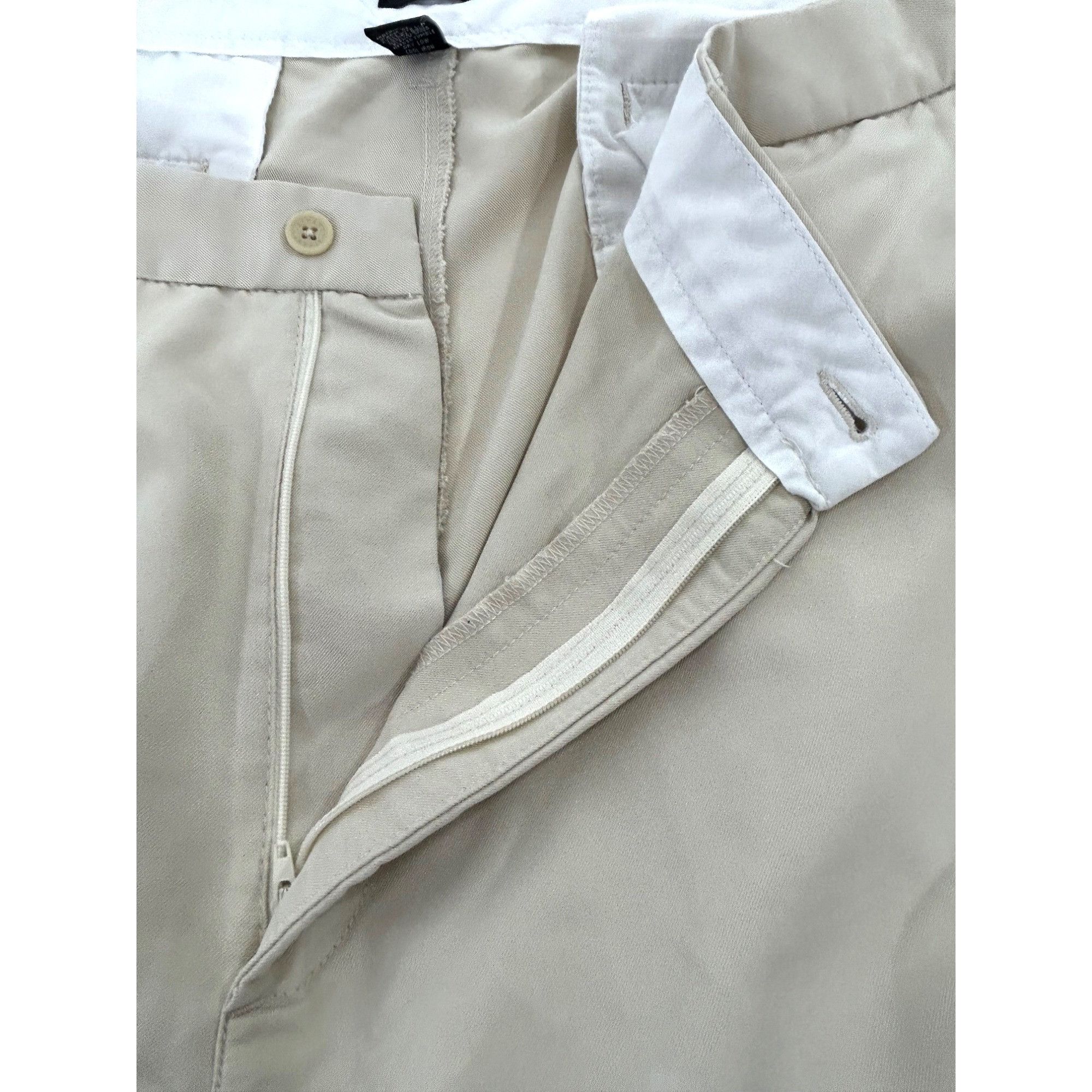 Alfani Alfani Men's Cream Golf Shorts 42 Modal/Polyester Zip Button Size US 42 / EU 58 - 5 Thumbnail
