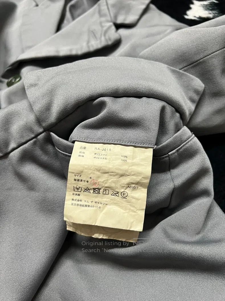 Comme des Garcons Comme des Garcons Teal Inverted Hem Jacket Size S / US 4 / IT 40 - 5 Thumbnail