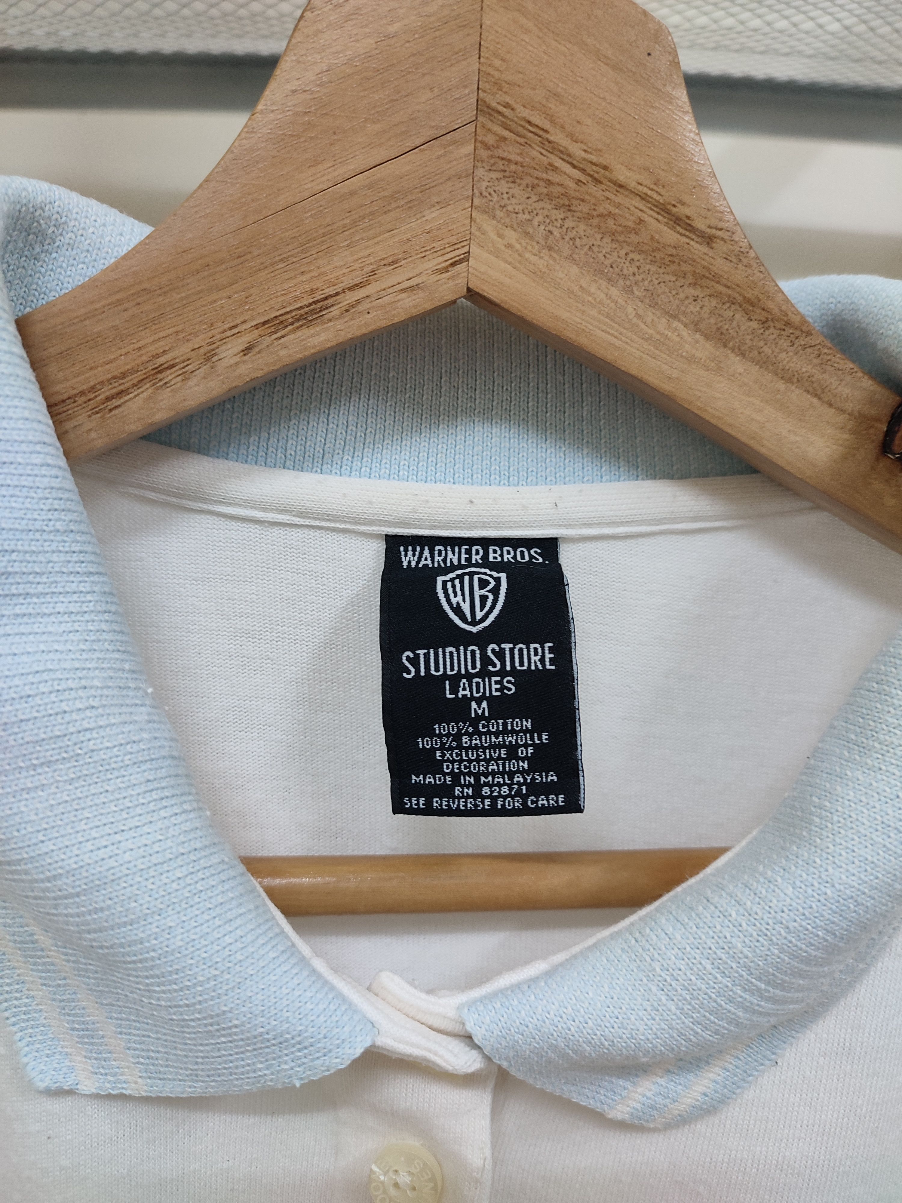 Cartoon Network × Vintage × Warner Bros Vintage 90s WARNER BROS EMBROIDERED CHARACTERS SHIRT Size M / US 6-8 / IT 42-44 - 11 Thumbnail