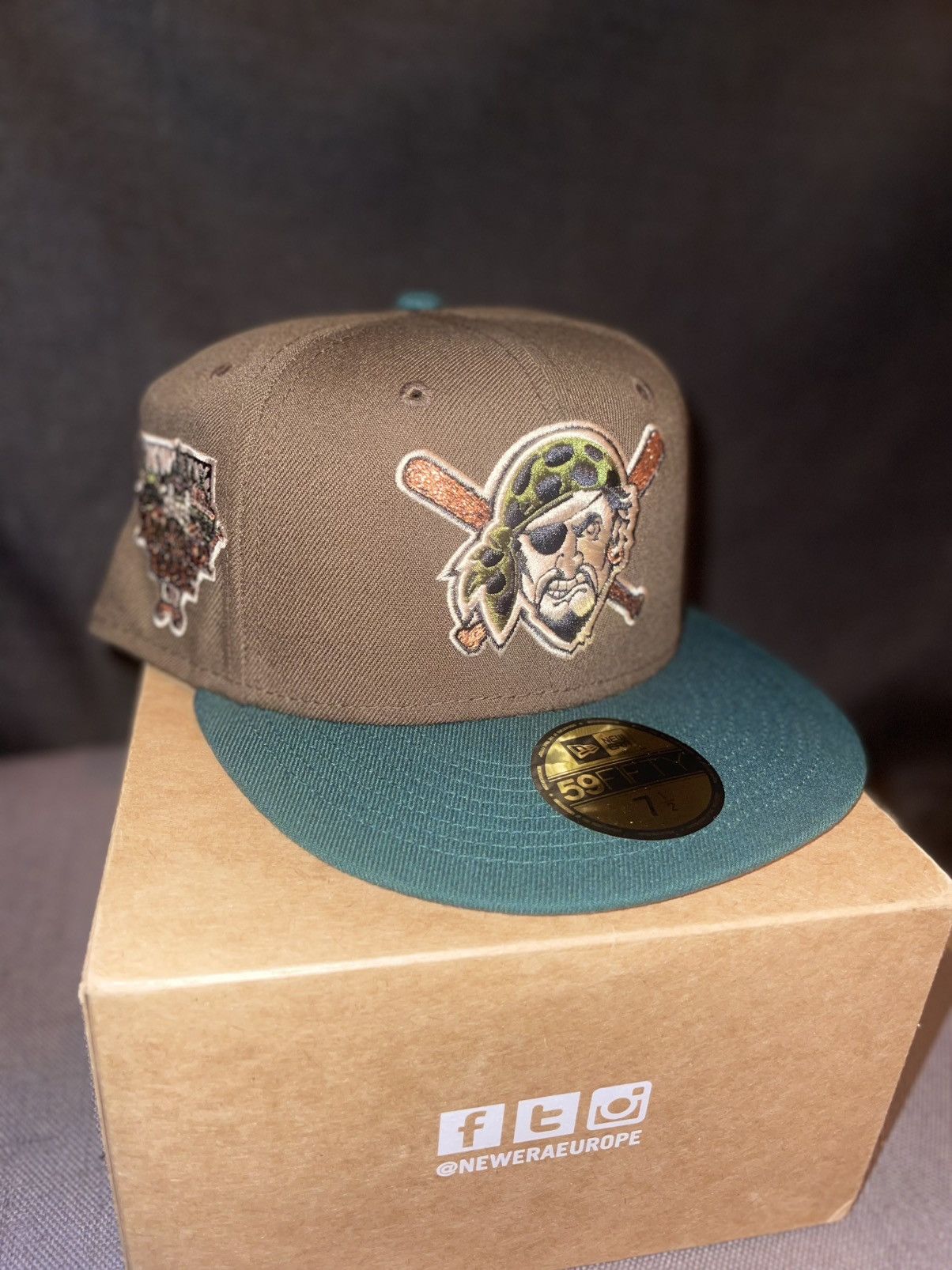 New Era New Era Pittsburgh Pirates Brand New 71/2 Beef N Broccoli OG Size ONE SIZE - 8 Thumbnail