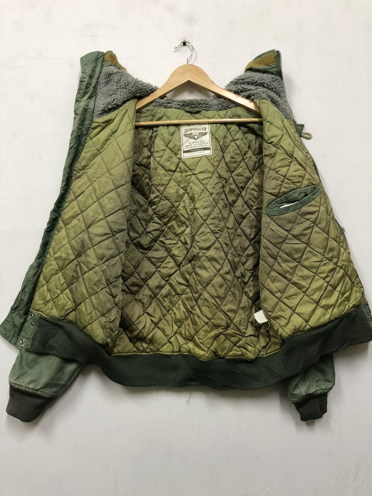 80s BOMBER JACKET FULL HOODIE WINTER