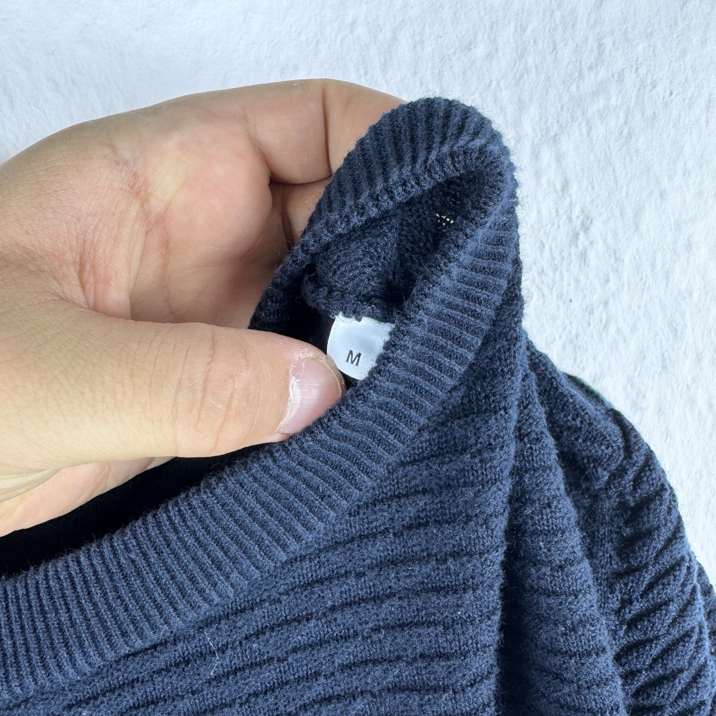 Sandro Men`s SANDRO PARIS COTTON WOOL NAVY JUMPER SIZE M / 48-50 Size US M / EU 48-50 / 2 - 6 Thumbnail