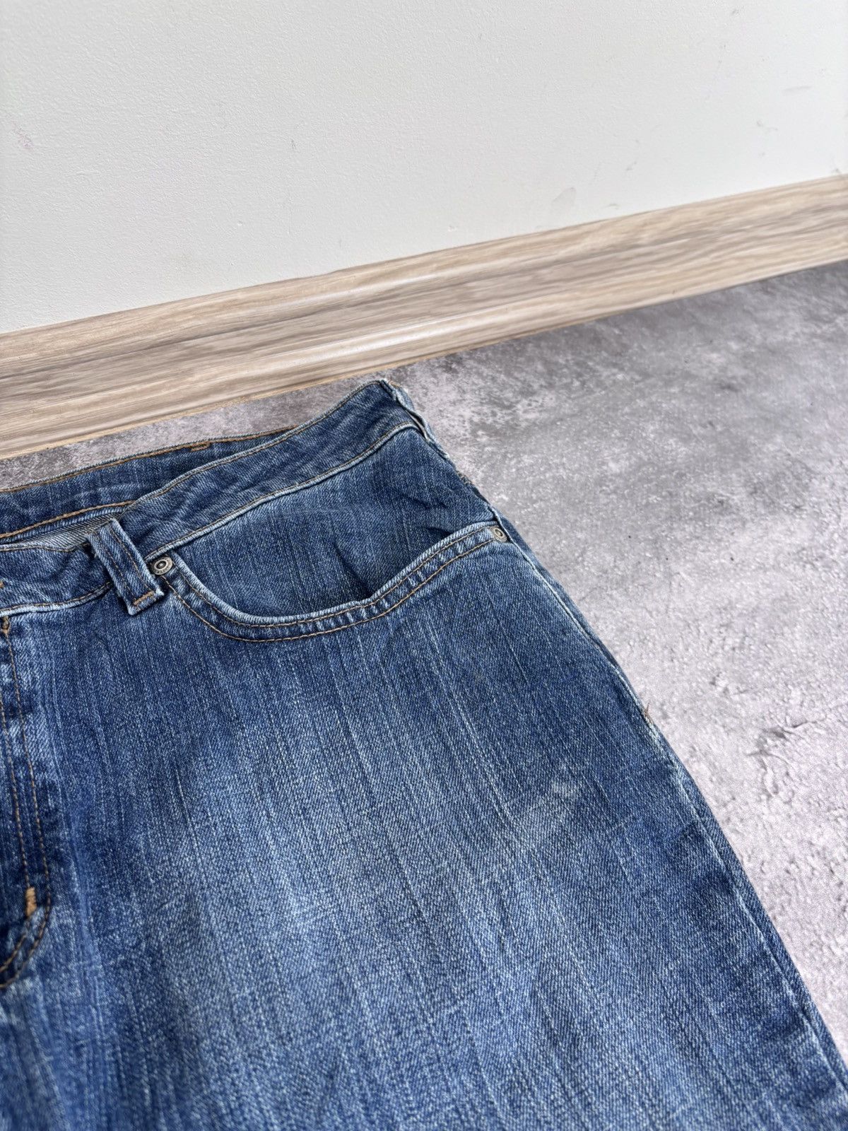 Carhartt Vintage Carhartt Faded Blue Boot Cut Flared Denim Jeans Size US 36 / EU 52 - 13 Thumbnail