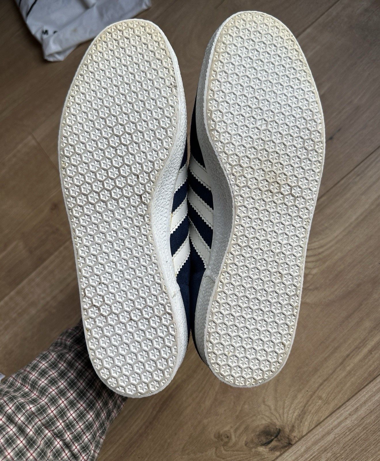 Adidas Vintag 90s Adidas Gazelle 1996 Shoes Sneakers Trainers Rare Size US 9 / EU 42 - 15 Thumbnail